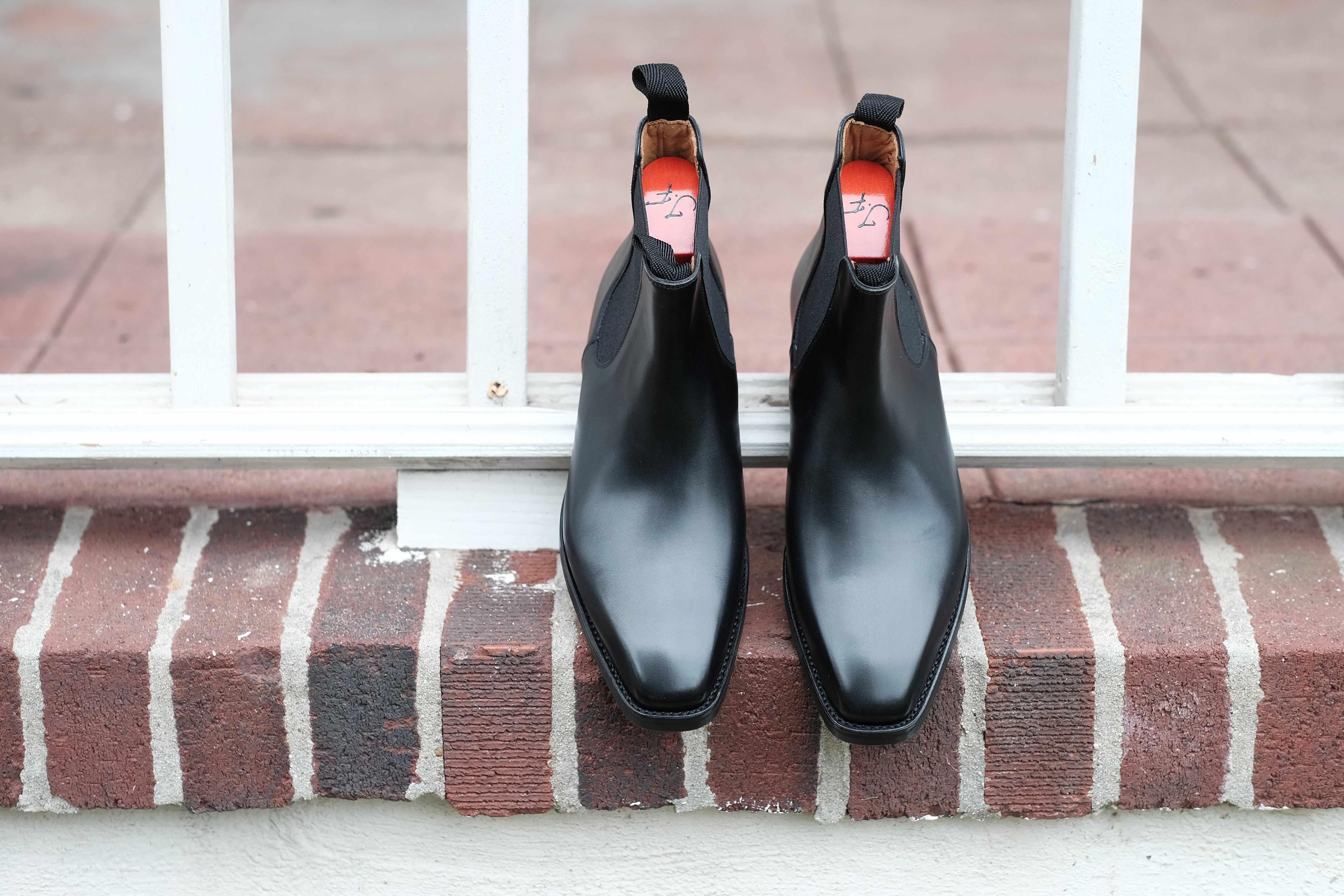 Alder - Black Calf-Chelsea Boots-J.FitzPatrick Footwear