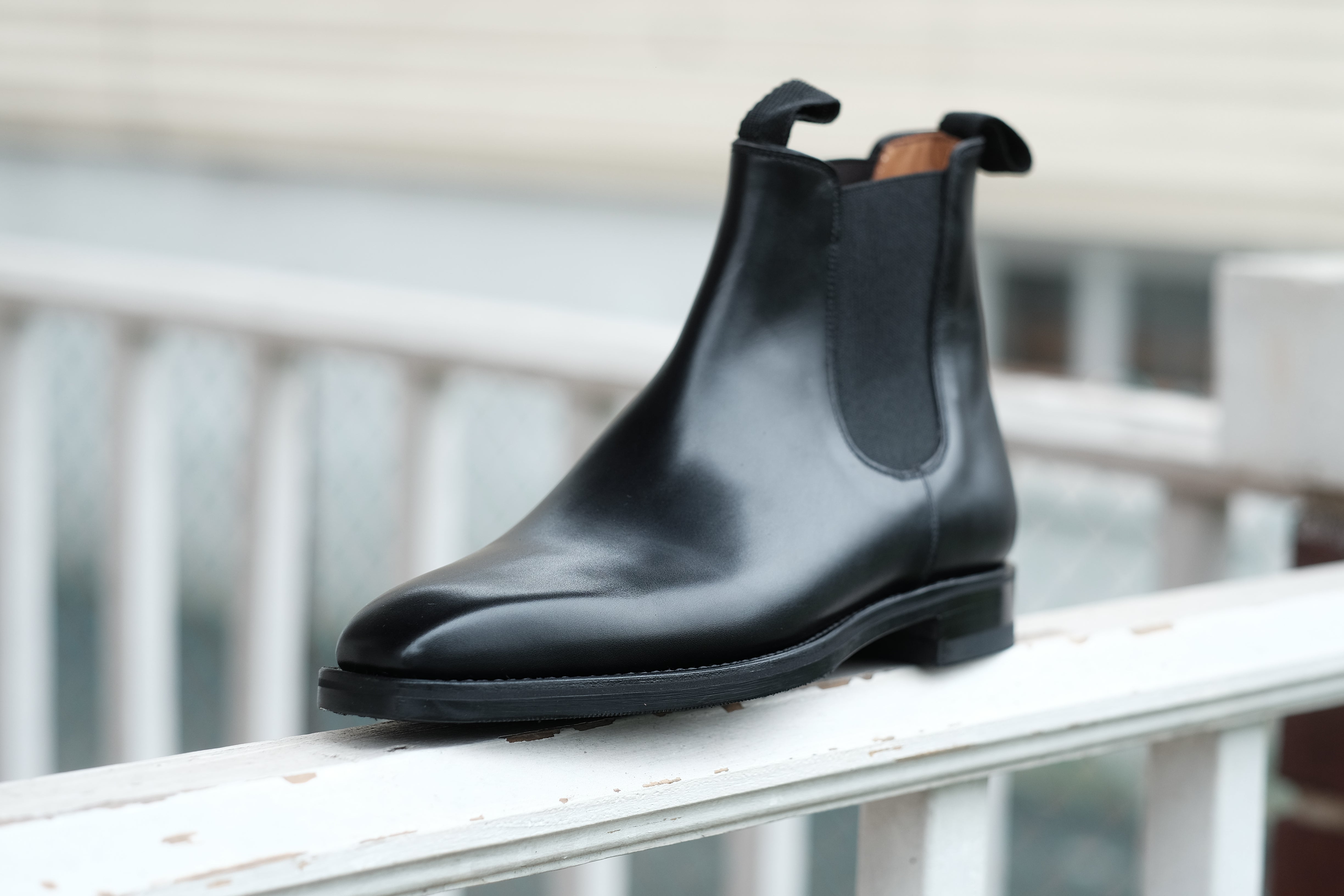 Alder - Black Calf-Chelsea Boots-J.FitzPatrick Footwear