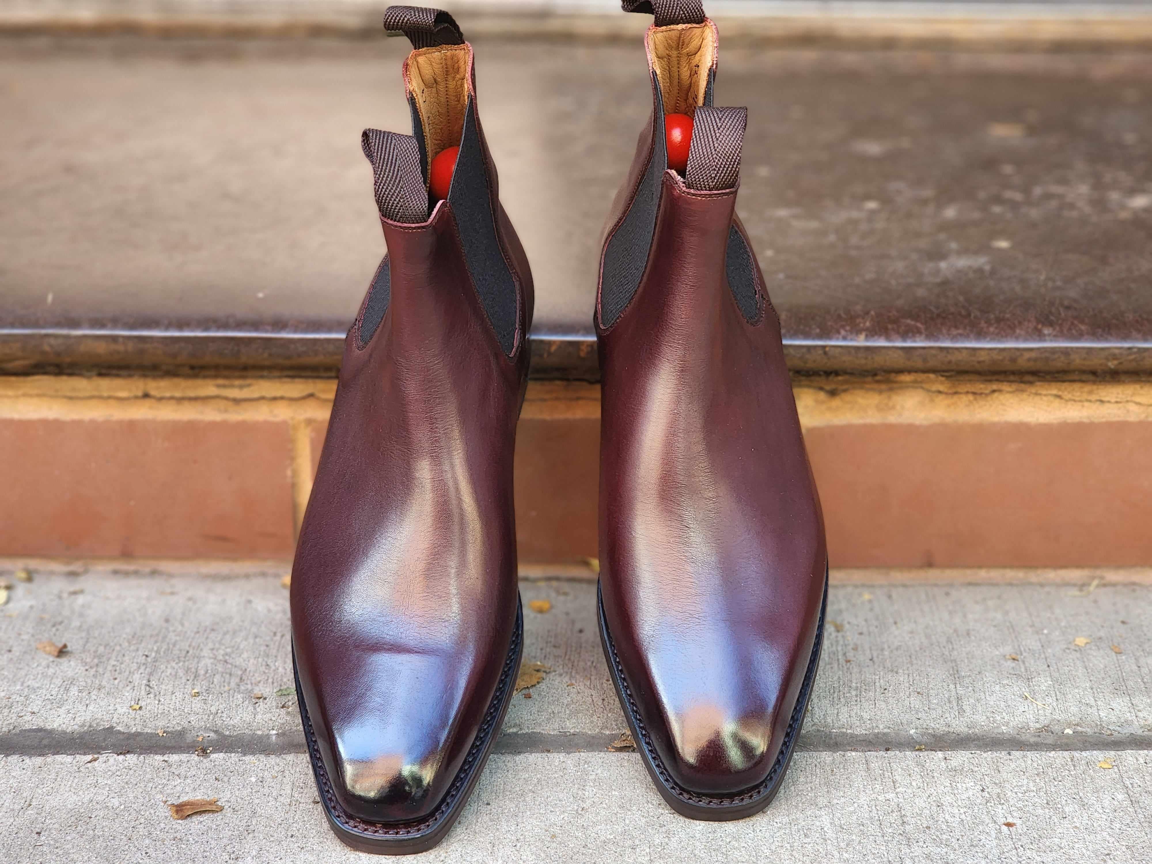 Alder - Sangria Calf-Chelsea Boots-J.FitzPatrick Footwear