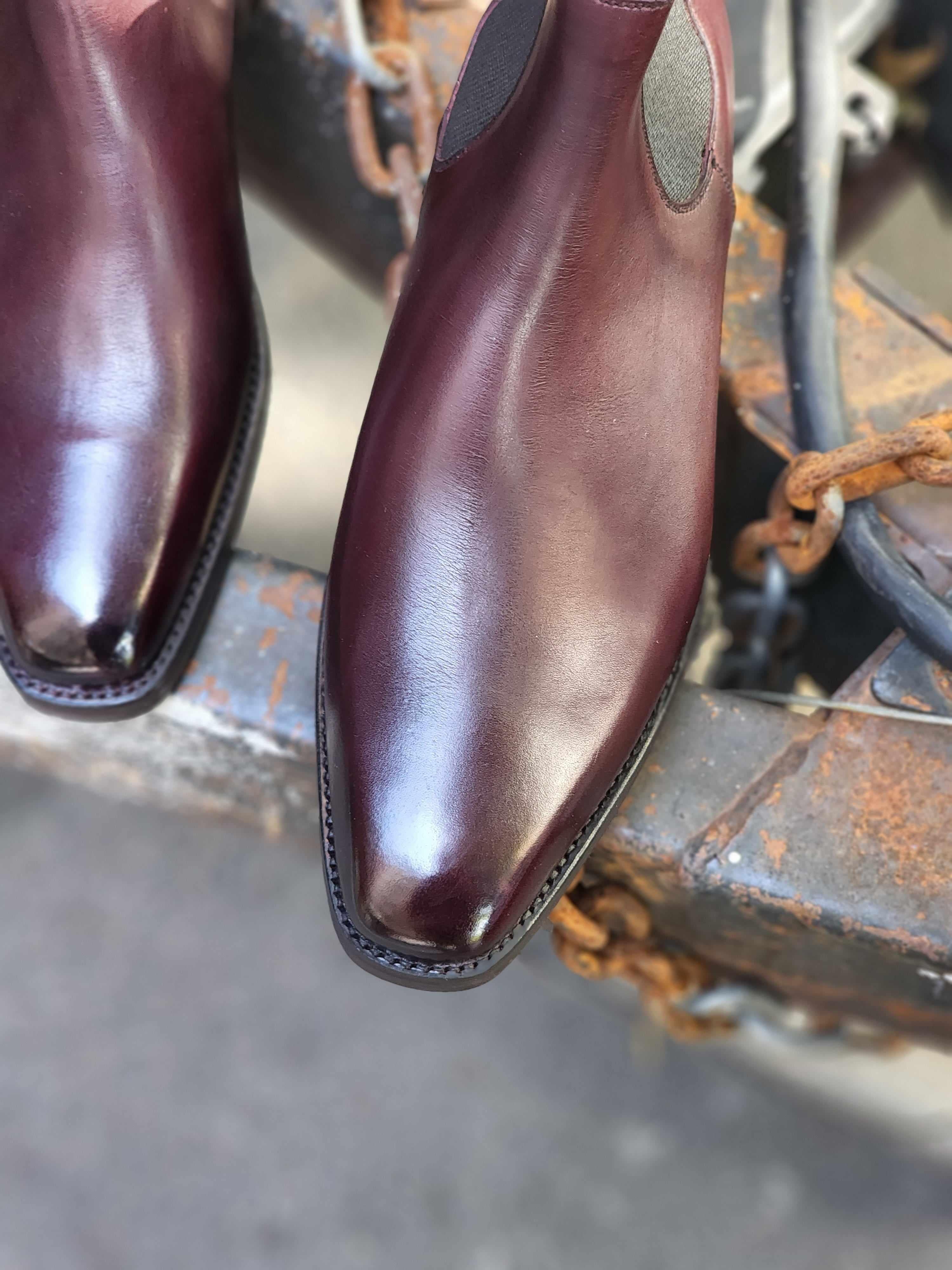 Alder - Sangria Calf-Chelsea Boots-J.FitzPatrick Footwear