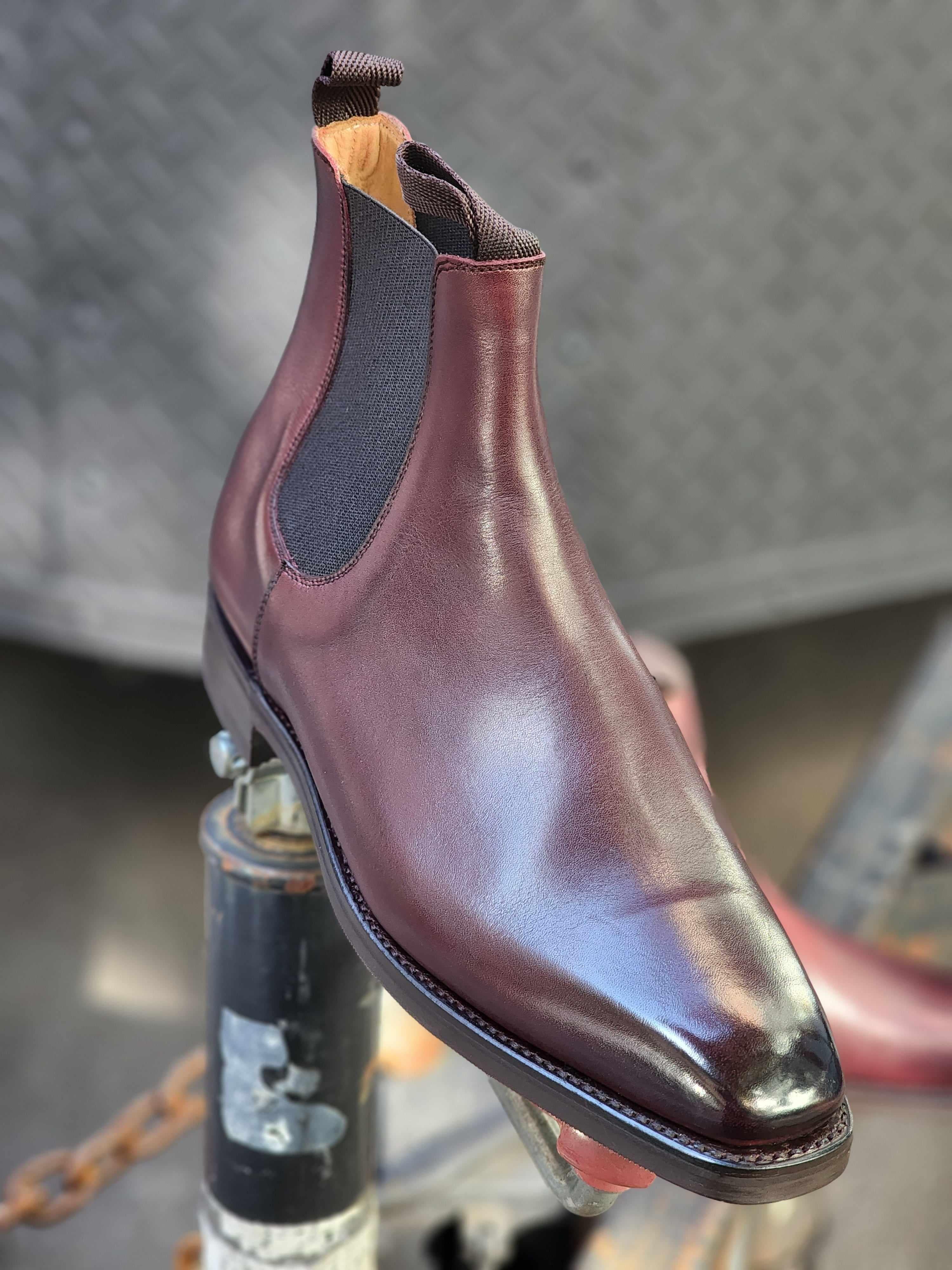 Alder - Sangria Calf-Chelsea Boots-J.FitzPatrick Footwear