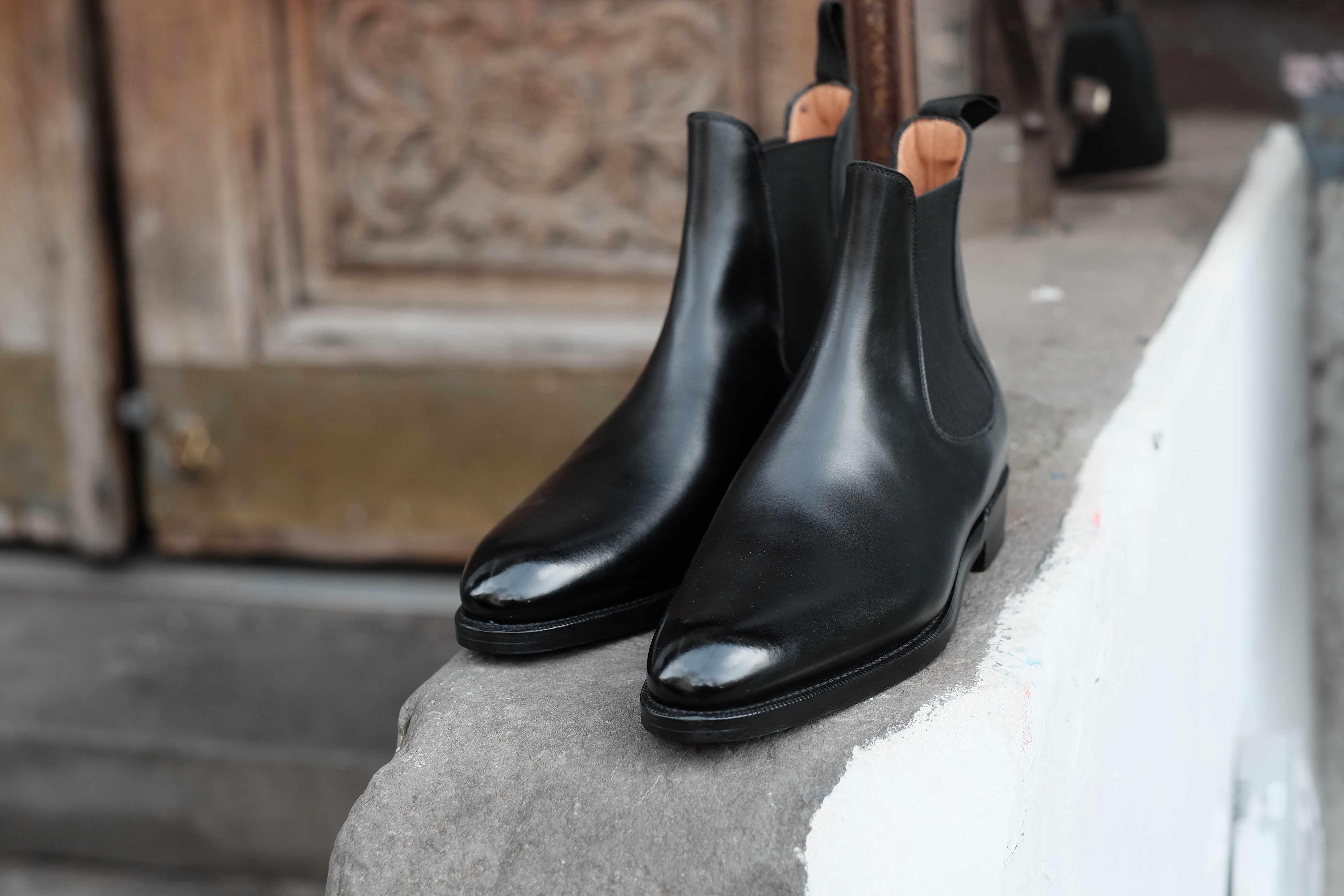 Alki - Black Calf-Chelsea Boots-J.FitzPatrick Footwear