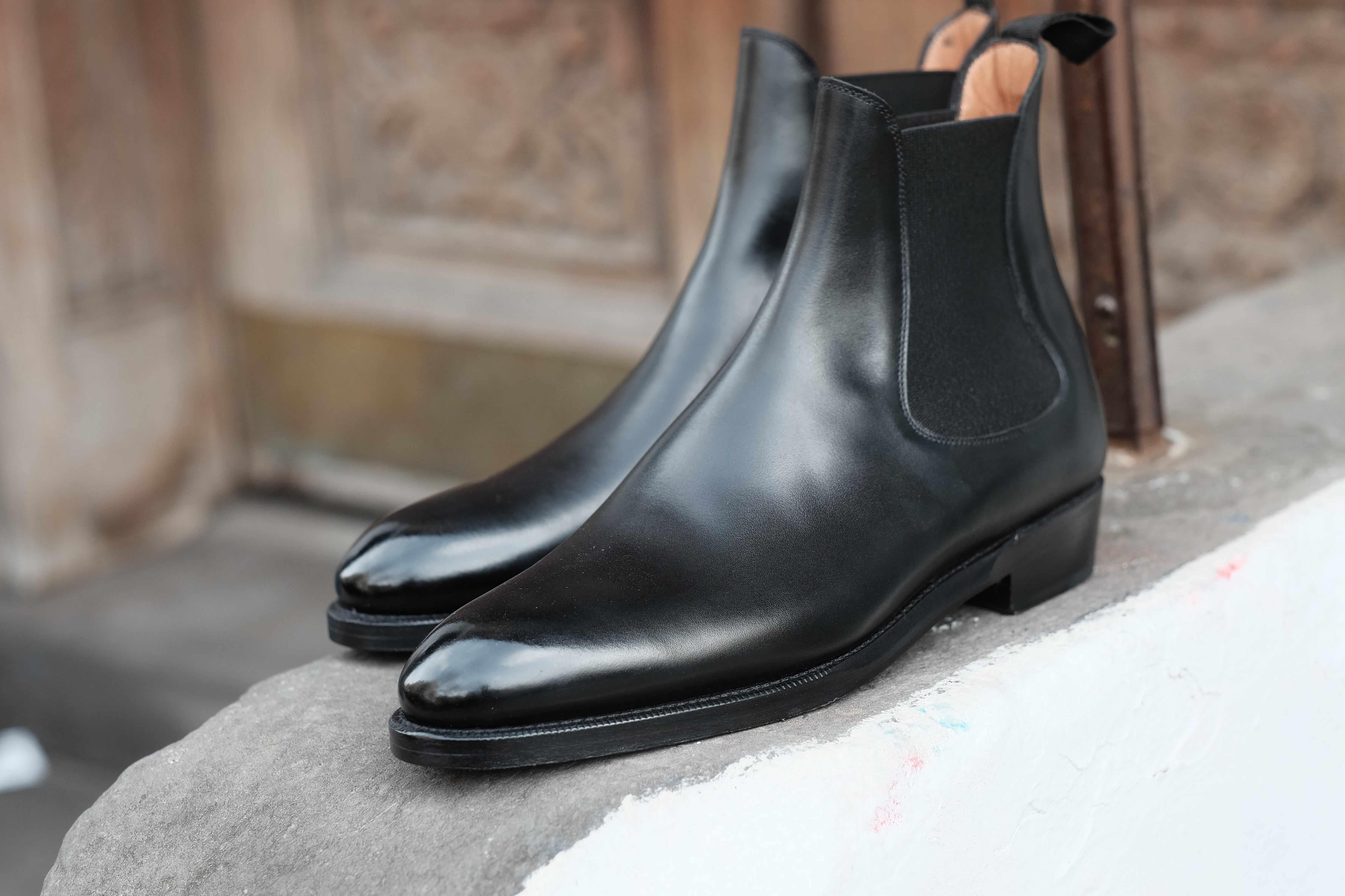 Alki - Black Calf-Chelsea Boots-J.FitzPatrick Footwear