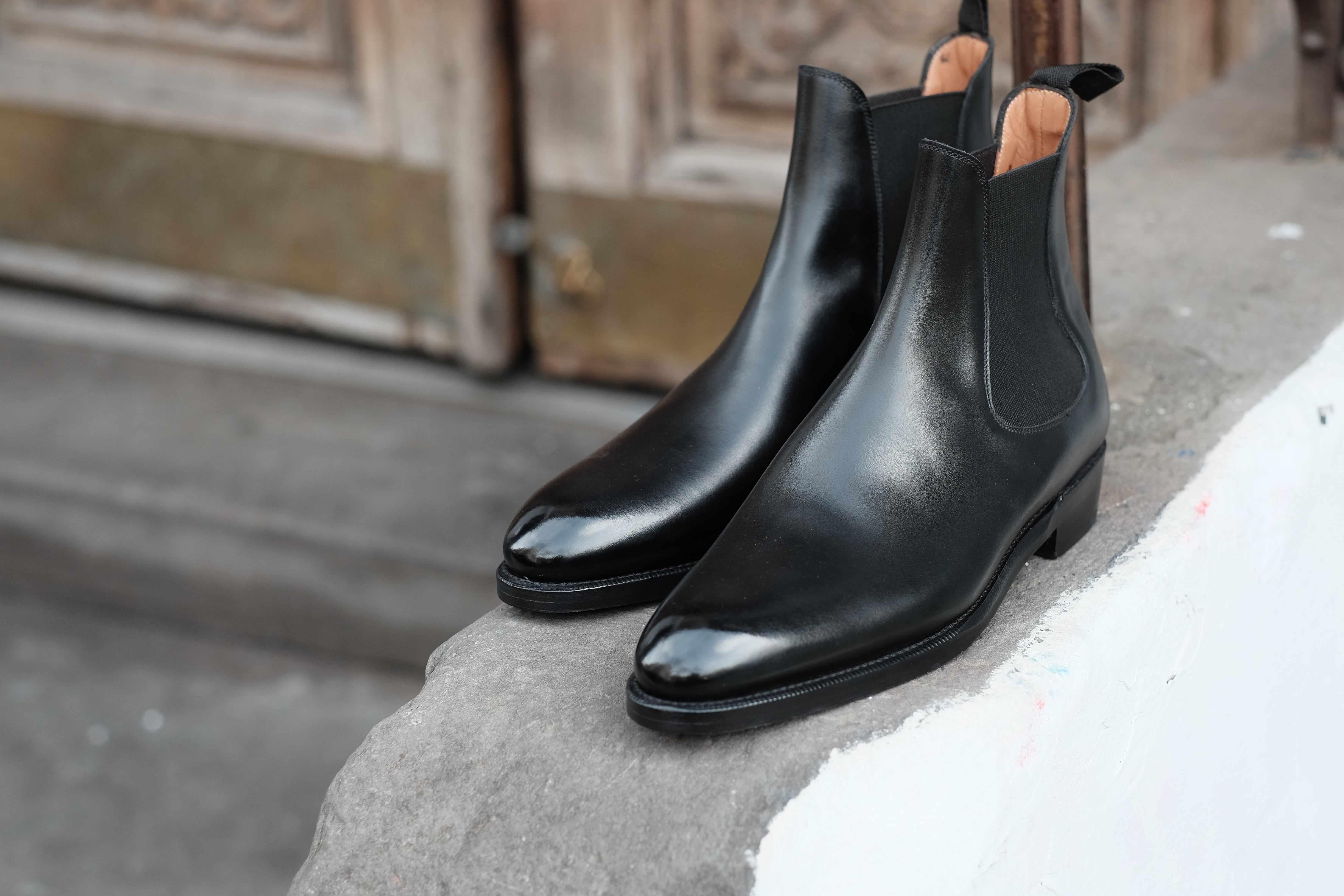 Alki - Black Calf-Chelsea Boots-J.FitzPatrick Footwear