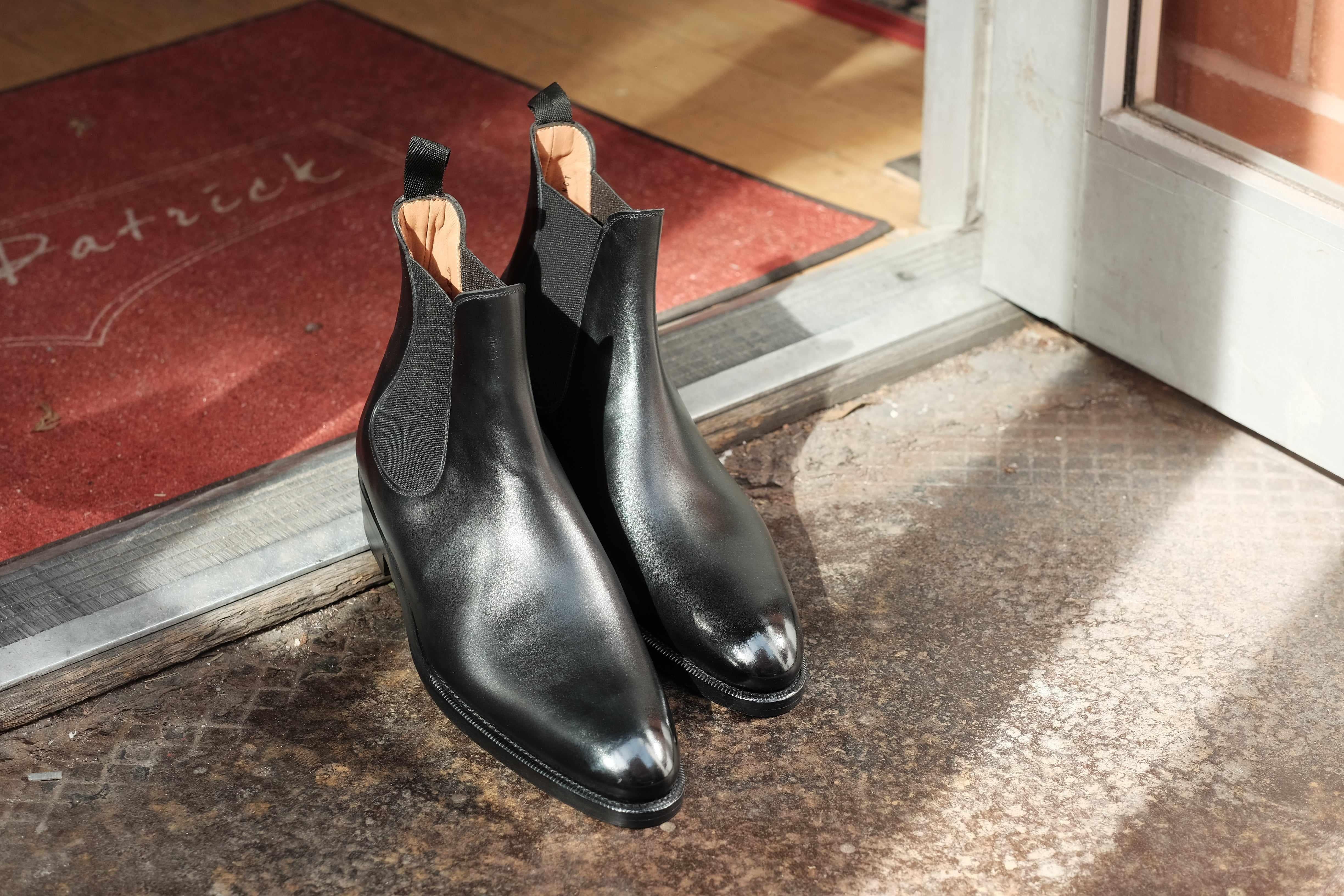 Alki - Black Calf-Chelsea Boots-J.FitzPatrick Footwear