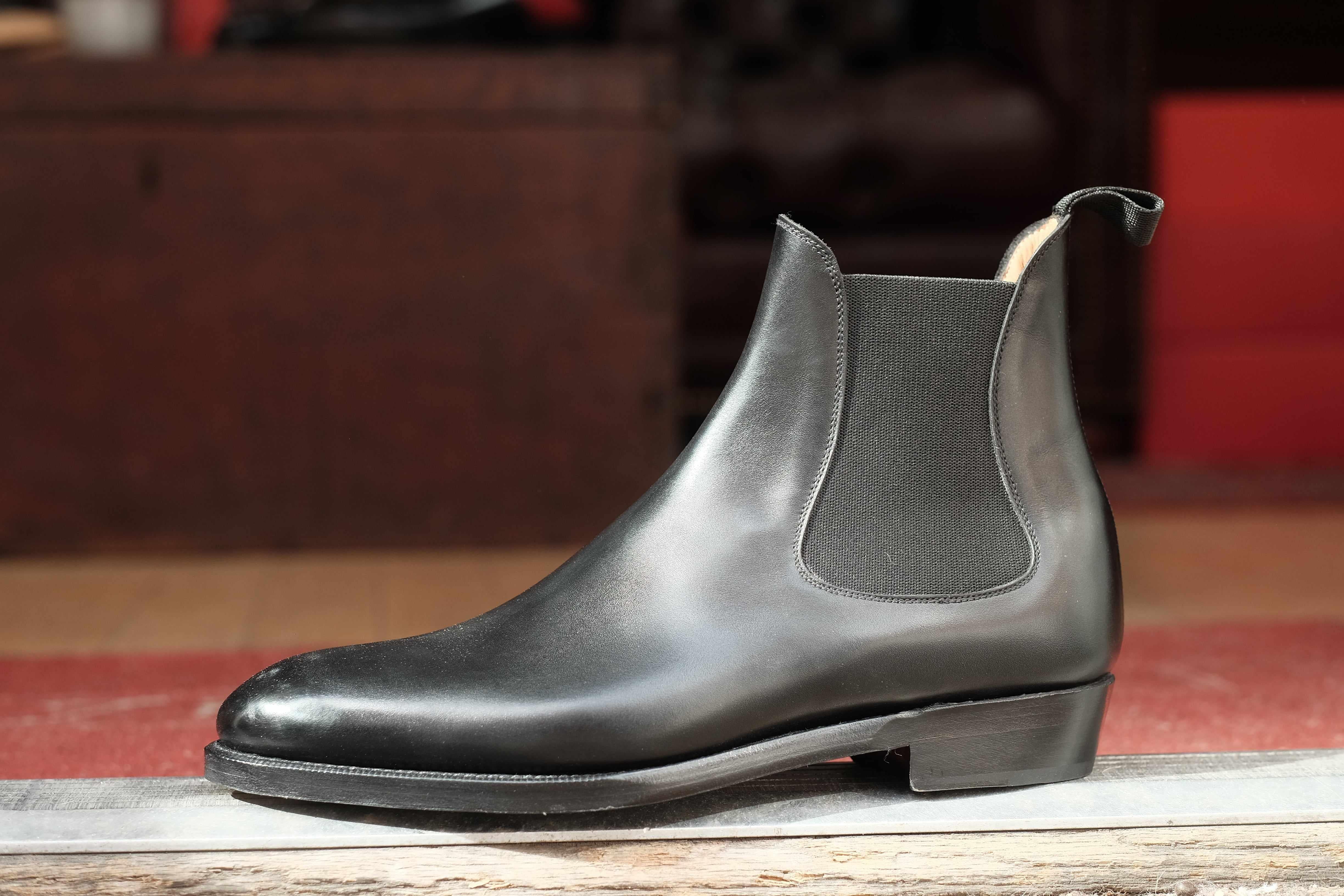 Alki - Black Calf-Chelsea Boots-J.FitzPatrick Footwear