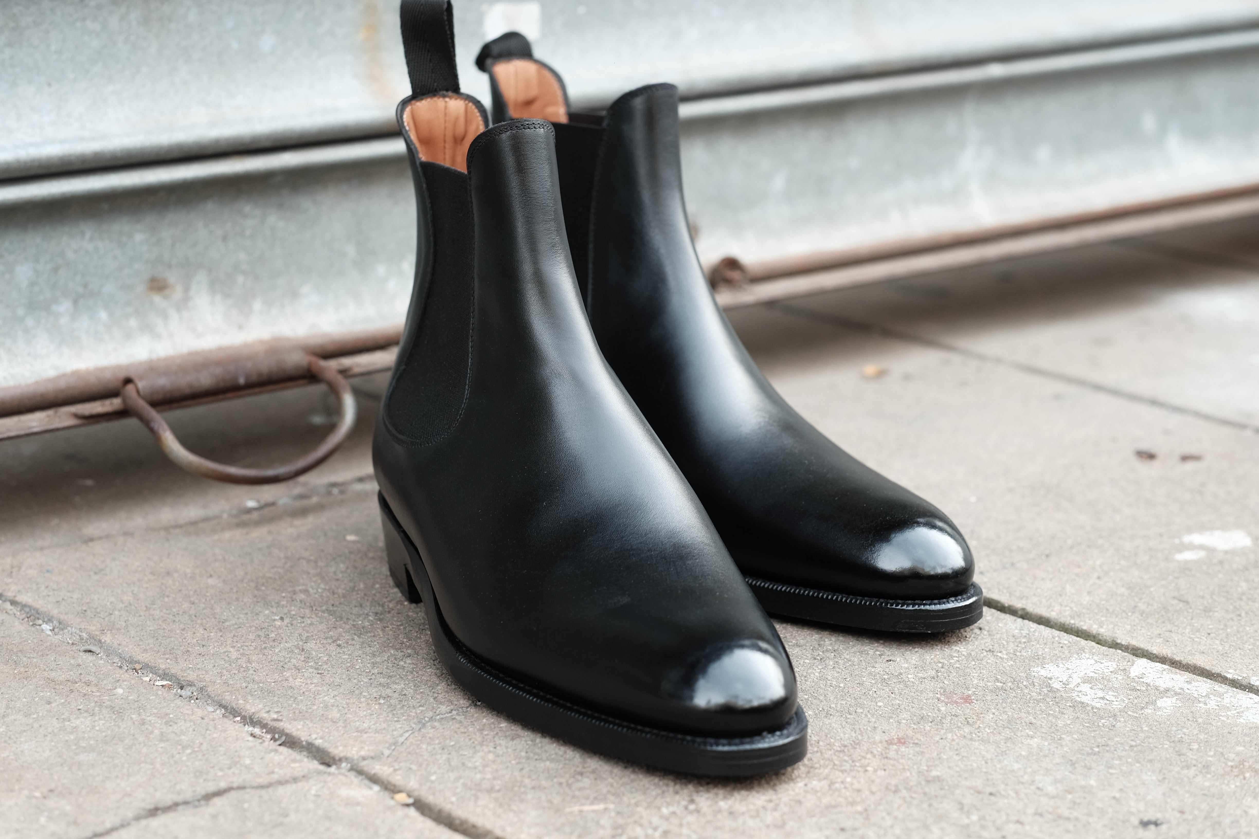 Alki - Black Calf-Chelsea Boots-J.FitzPatrick Footwear