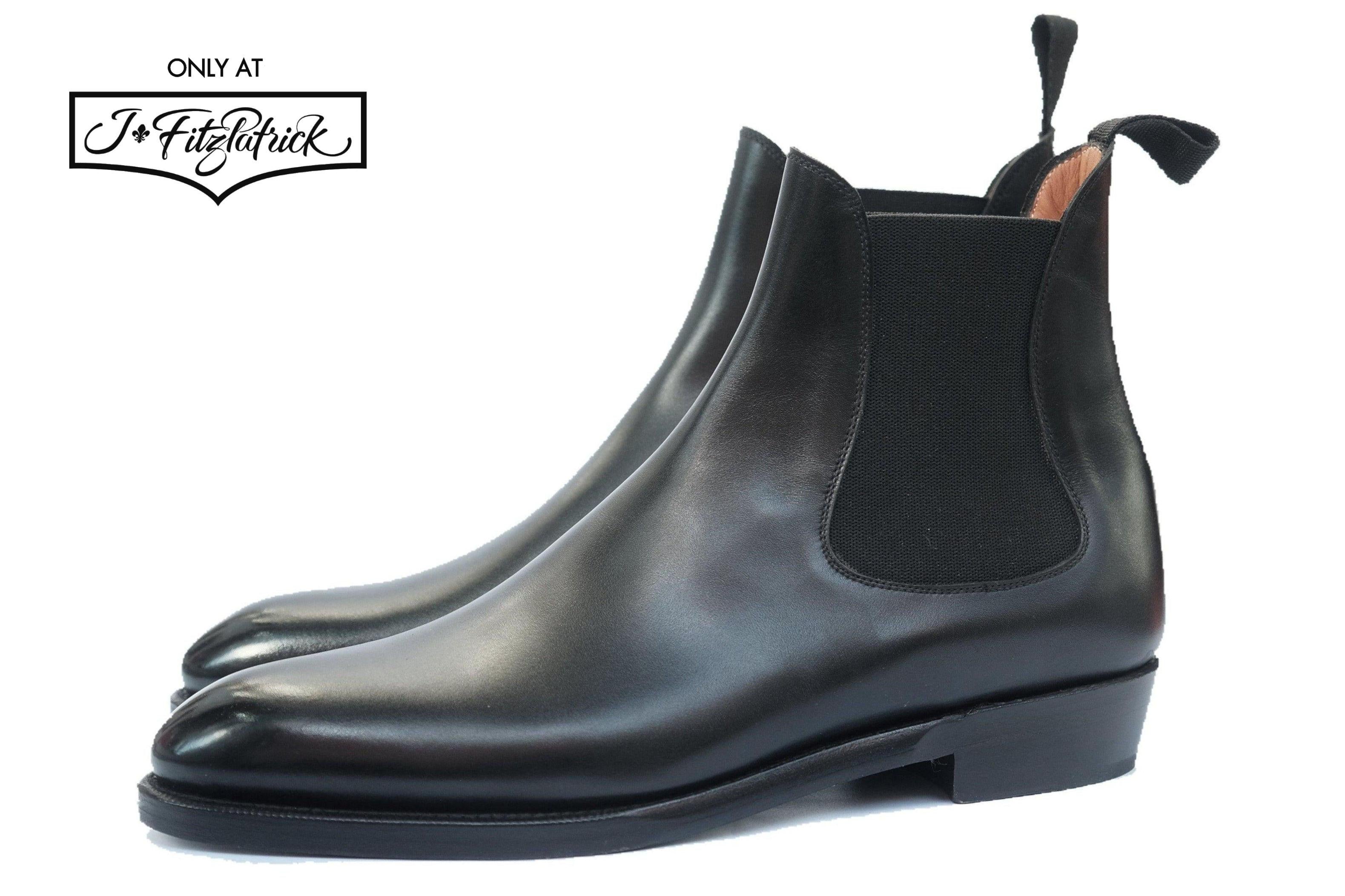 Alki - Black Calf-Chelsea Boots-J.FitzPatrick Footwear