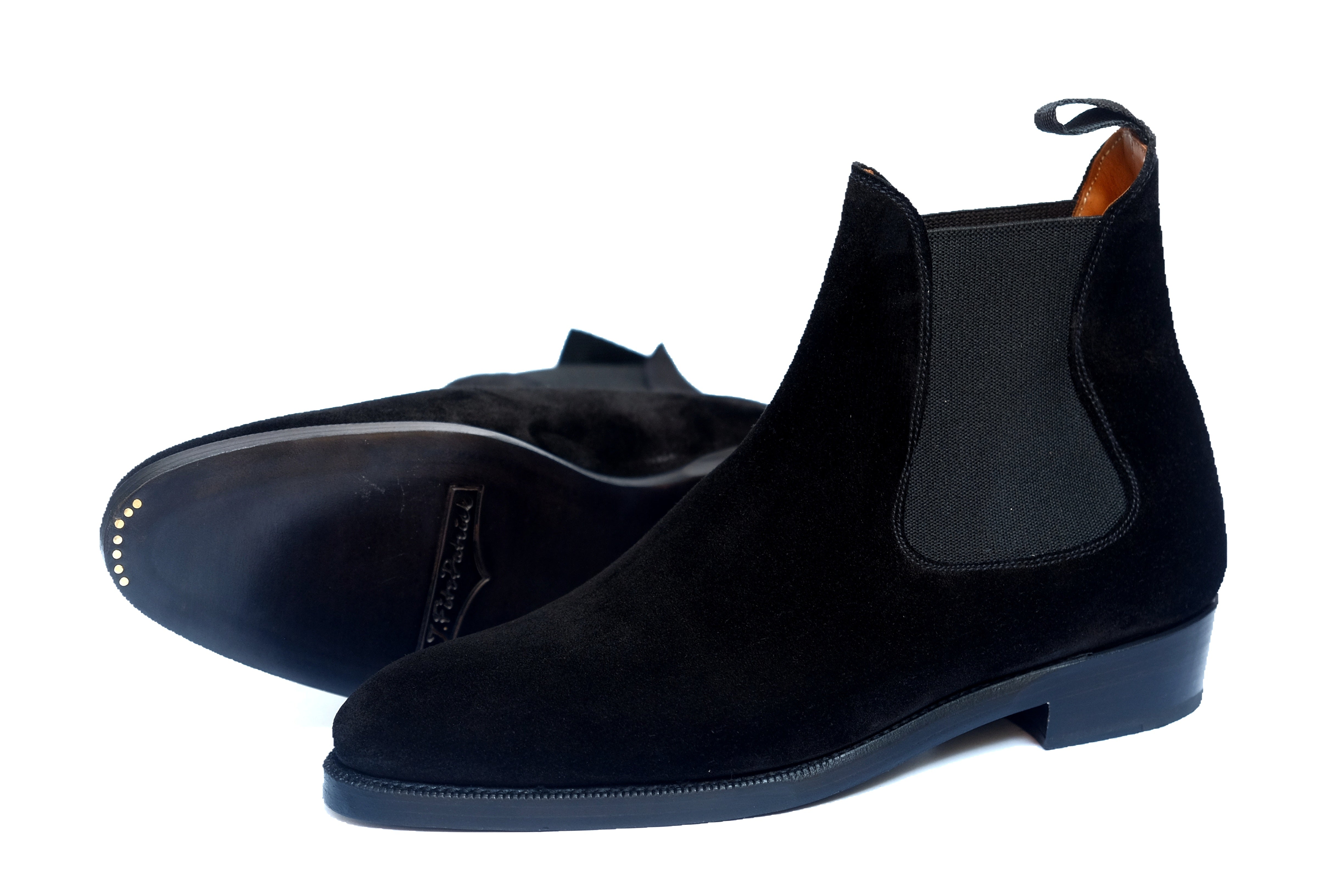 Alki - Black Suede-Chelsea Boots-J.FitzPatrick Footwear