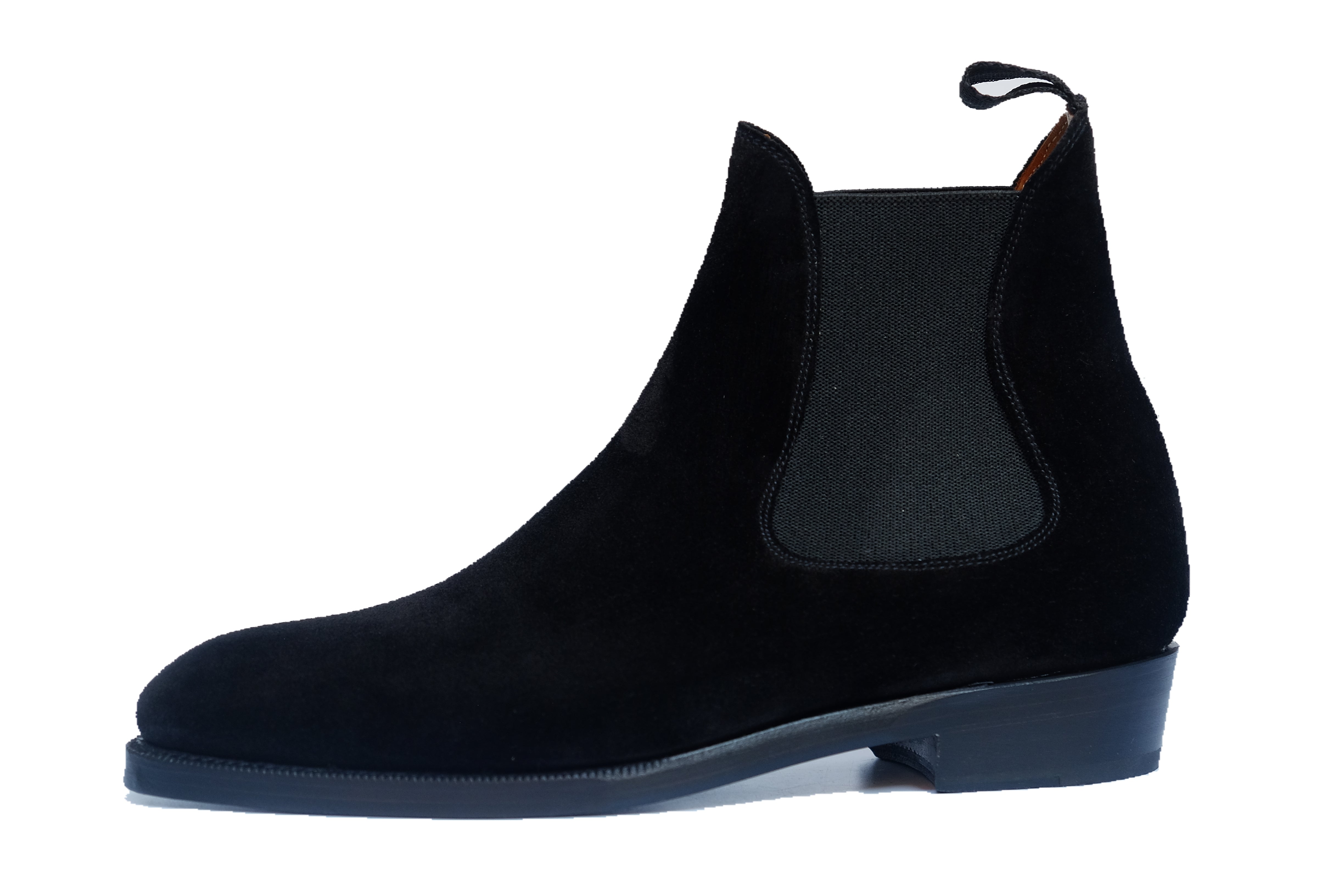 Alki - Black Suede-Chelsea Boots-J.FitzPatrick Footwear