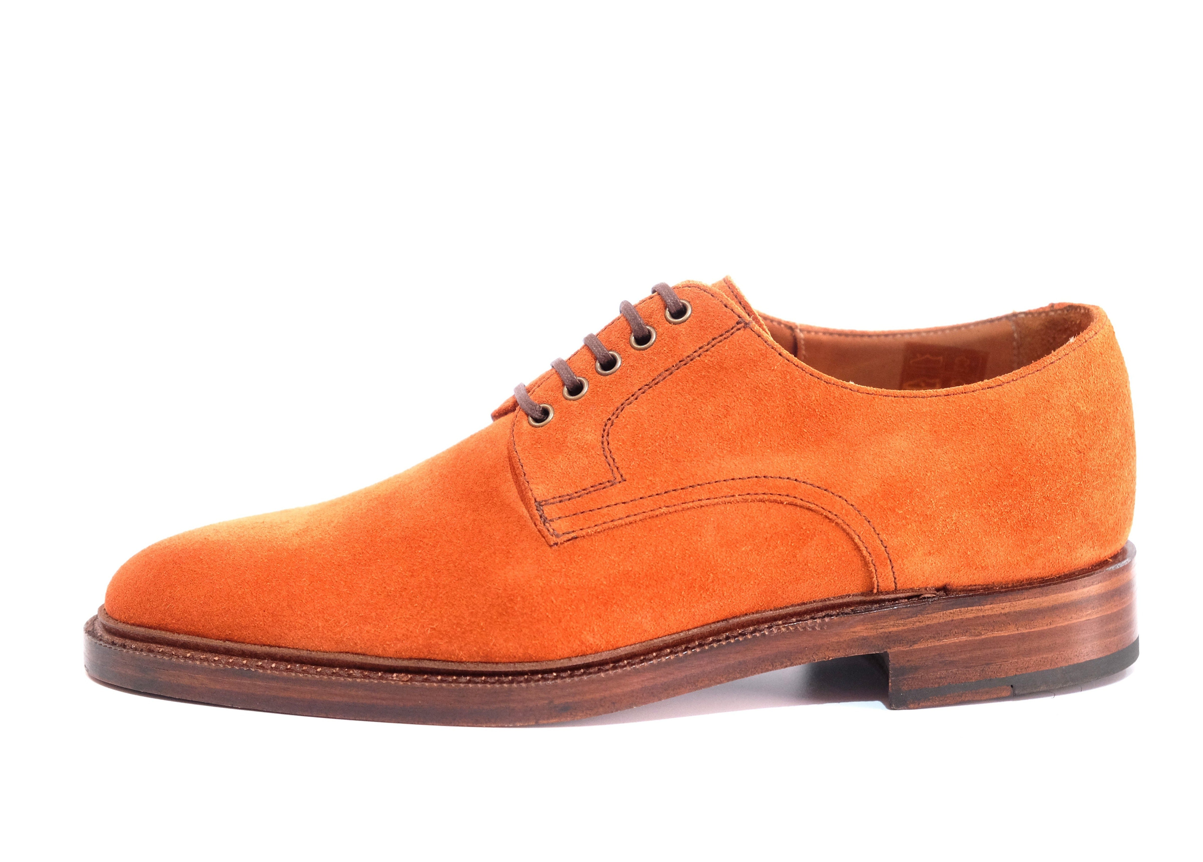 Baldwin - MTO - Cedar Suede - TMG Last-Made To Order Derbies Derby-J.FitzPatrick Footwear