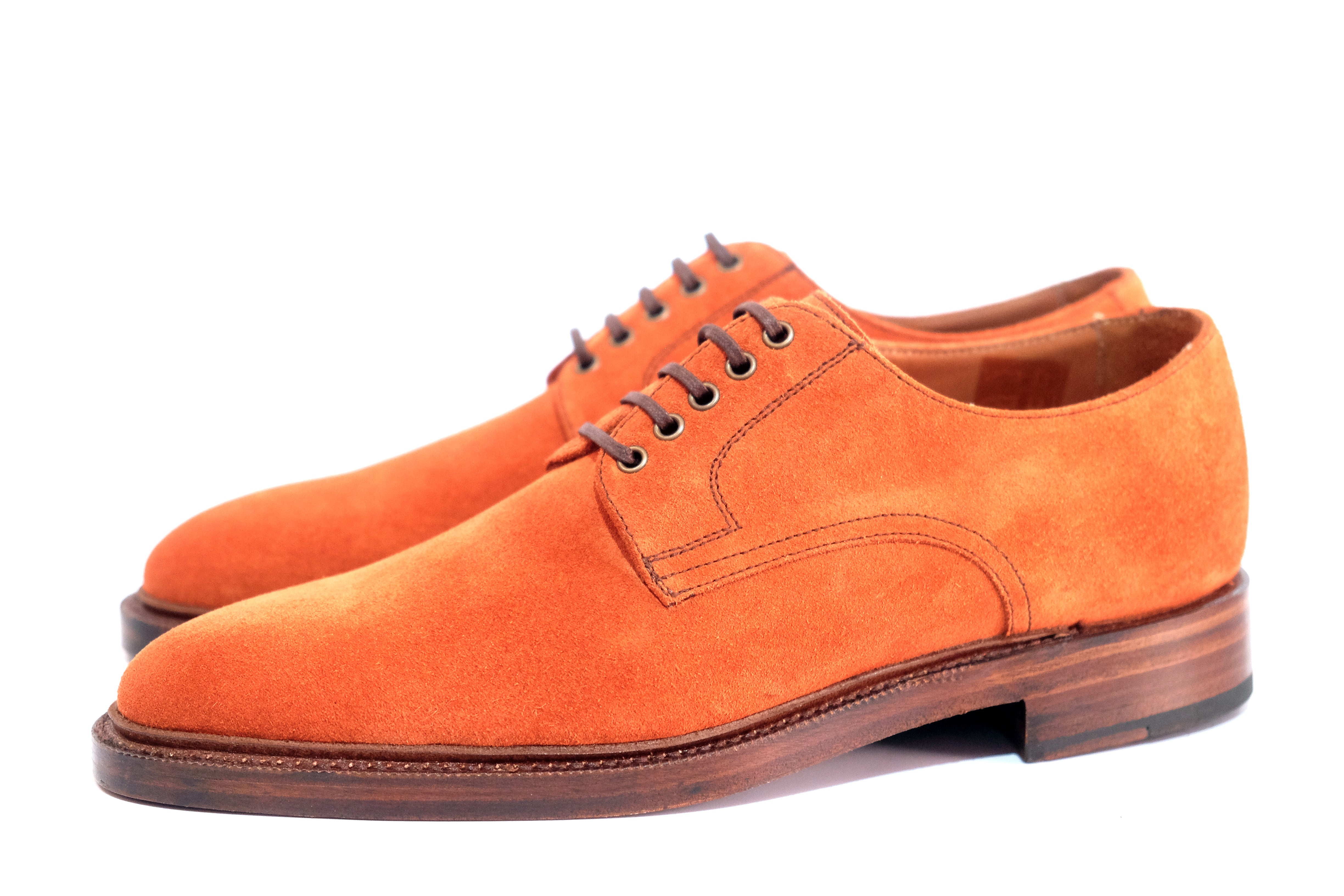 Baldwin - MTO - Cedar Suede - TMG Last-Made To Order Derbies Derby-J.FitzPatrick Footwear
