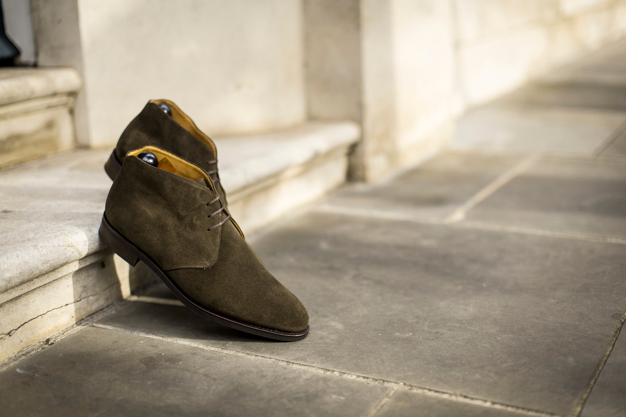Ballard - MTO - Moss Suede - NGT Last - City Rubber Sole-Made To Order Chukka Boots-J.FitzPatrick Footwear