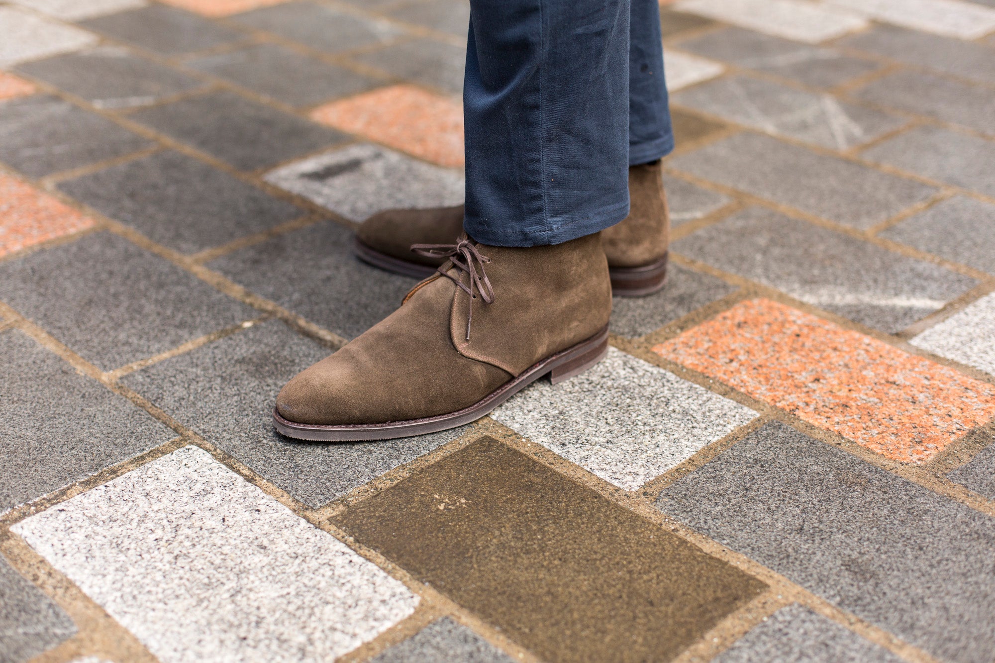 Ballard - MTO - Moss Suede - NGT Last - City Rubber Sole-Made To Order Chukka Boots-J.FitzPatrick Footwear