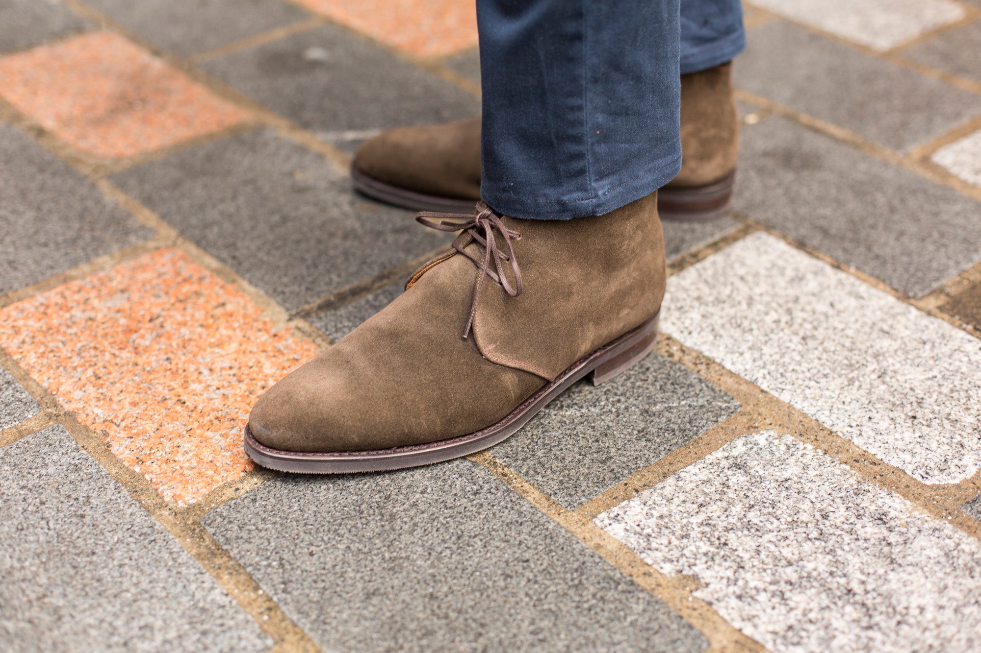 Ballard - MTO - Moss Suede - NGT Last - City Rubber Sole-Made To Order Chukka Boots-J.FitzPatrick Footwear