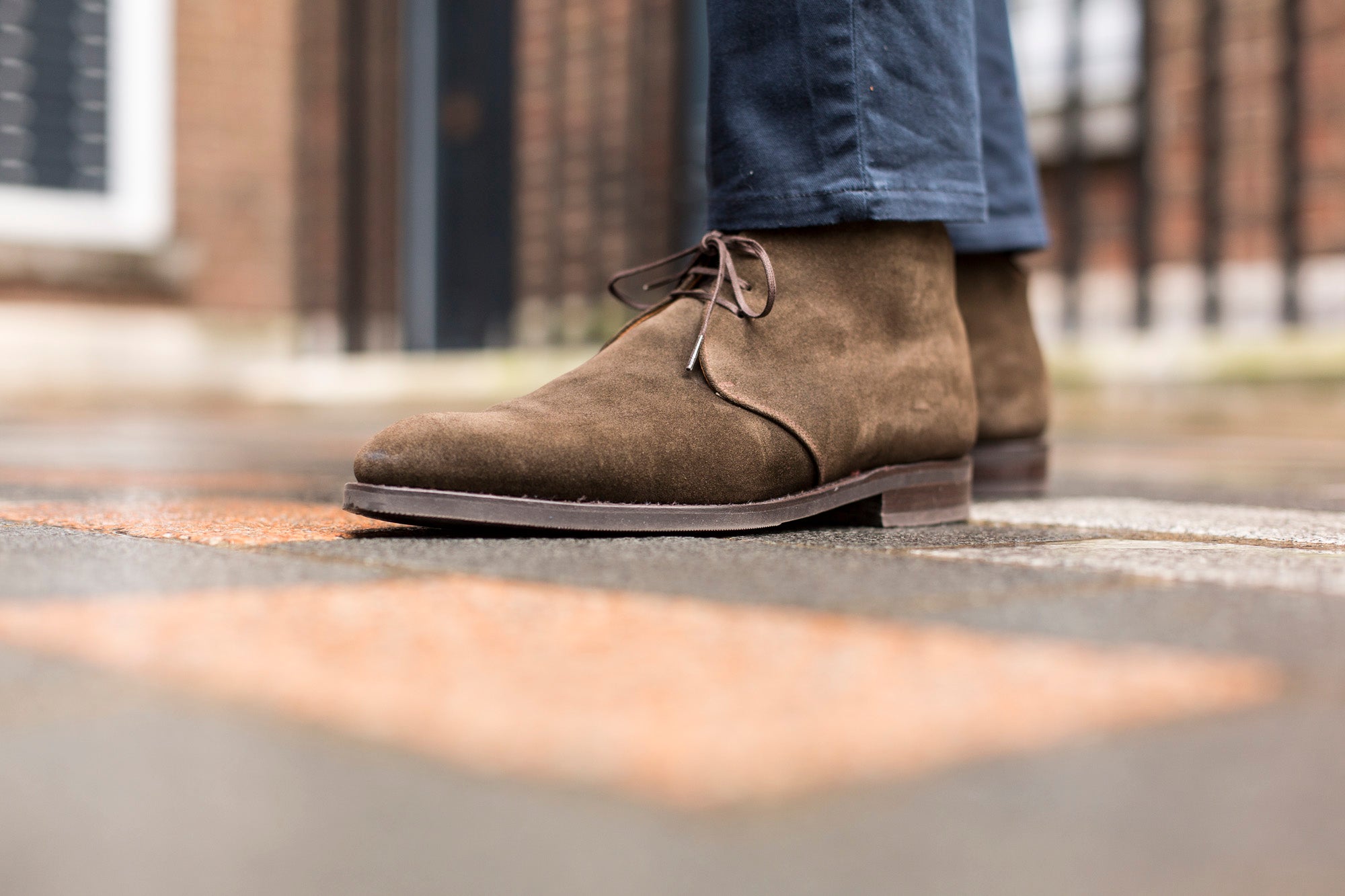 Ballard - MTO - Moss Suede - NGT Last - City Rubber Sole-Made To Order Chukka Boots-J.FitzPatrick Footwear