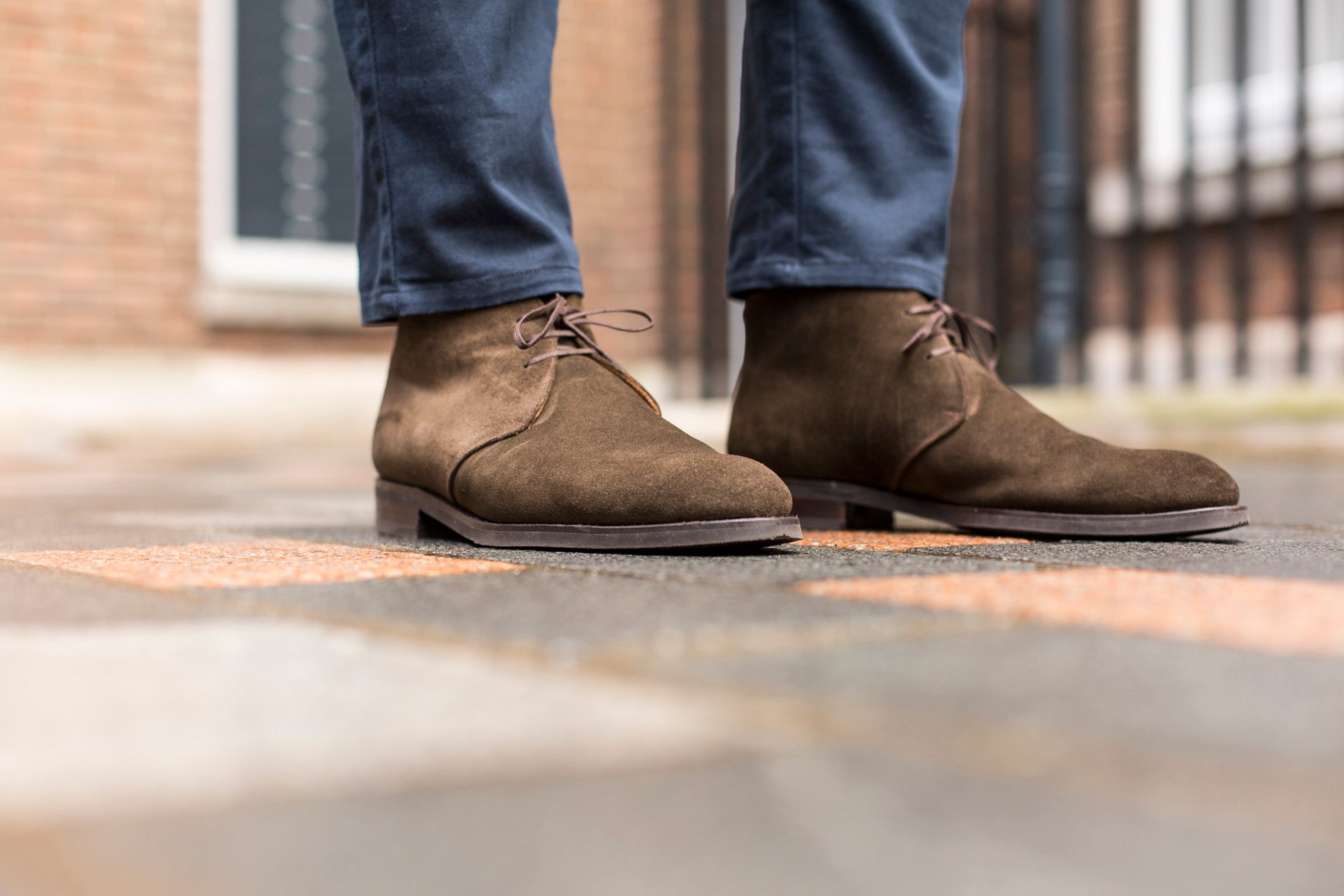 Ballard - MTO - Moss Suede - NGT Last - City Rubber Sole-Made To Order Chukka Boots-J.FitzPatrick Footwear