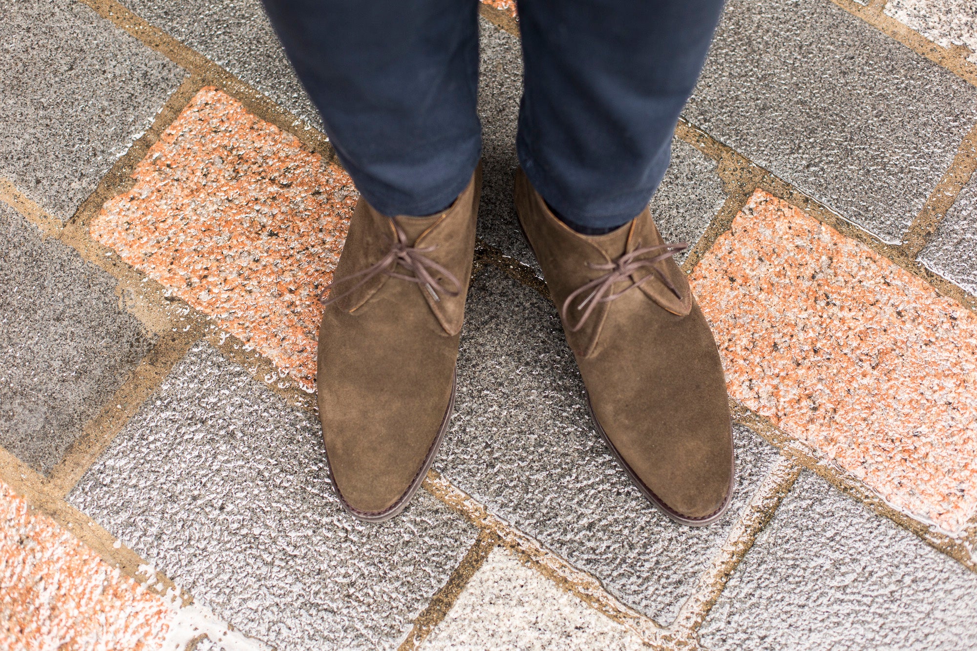 Ballard - MTO - Moss Suede - NGT Last - City Rubber Sole-Made To Order Chukka Boots-J.FitzPatrick Footwear