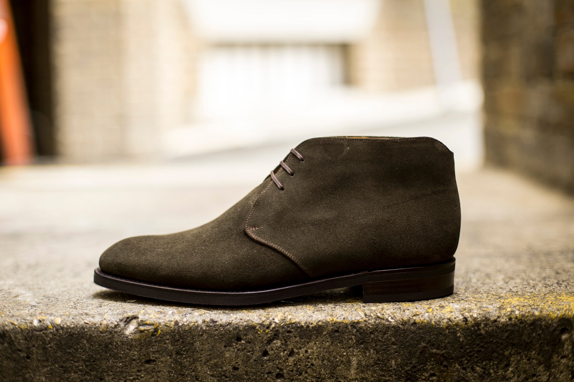 Ballard - MTO - Moss Suede - NGT Last - City Rubber Sole-Made To Order Chukka Boots-J.FitzPatrick Footwear