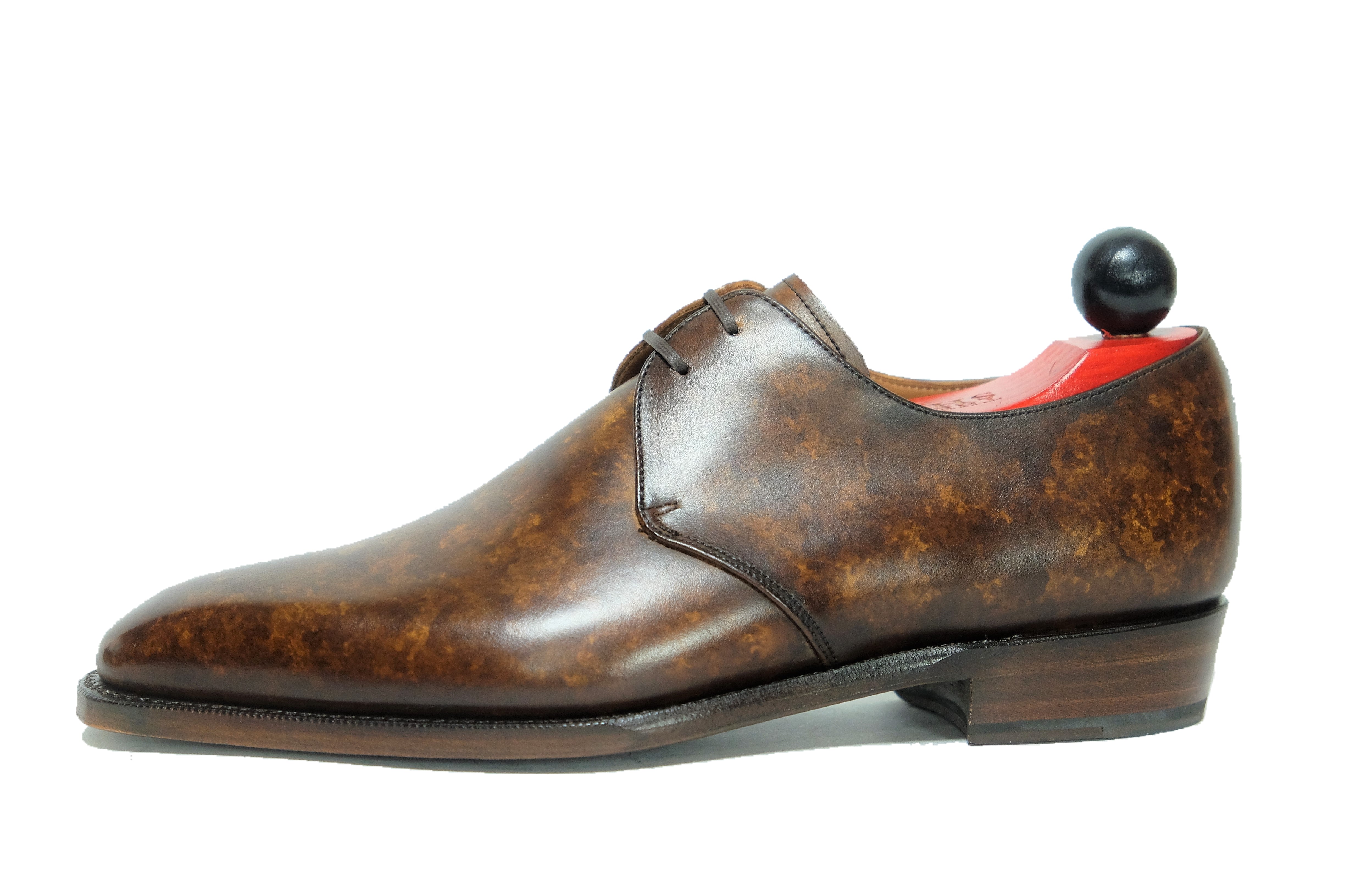 Fremont - MTO - Copper Marble Patina-Made To Order Derbies Derby Two Eyelet-J.FitzPatrick Footwear