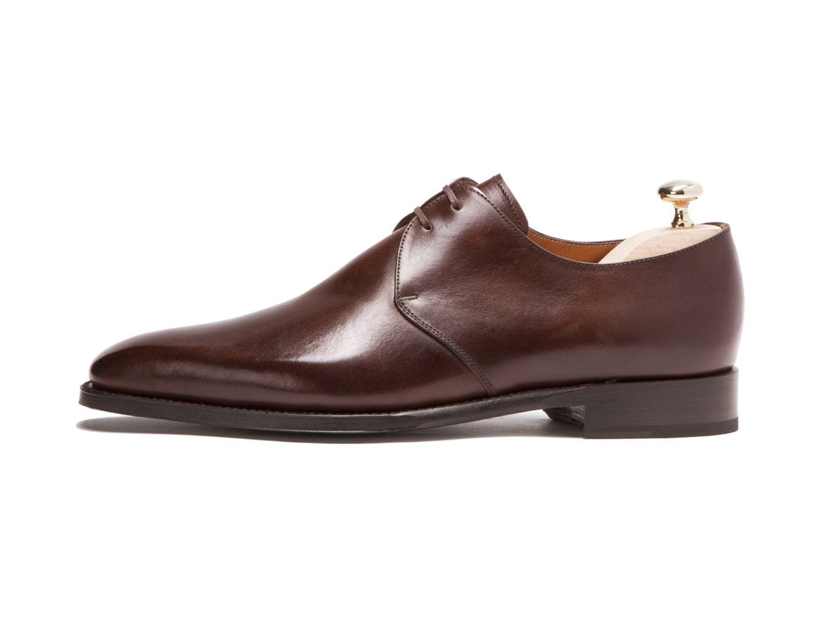 Fremont - MTO - Dark Mahogany Calf-Made To Order Derbies Derby Two Eyelet-J.FitzPatrick Footwear