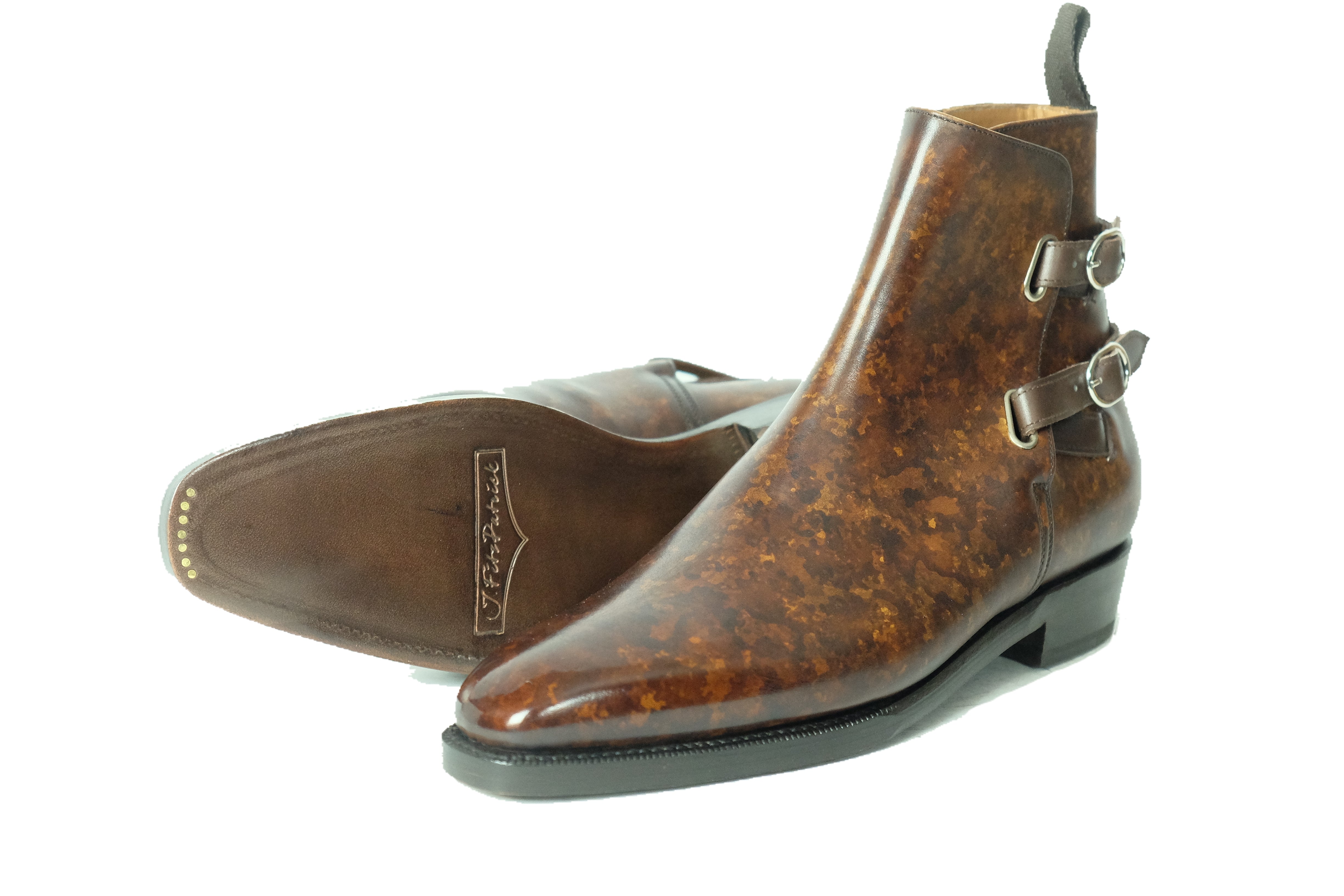 Genesee - Copper Marble Patina-Jodhpur Boots-J.FitzPatrick Footwear