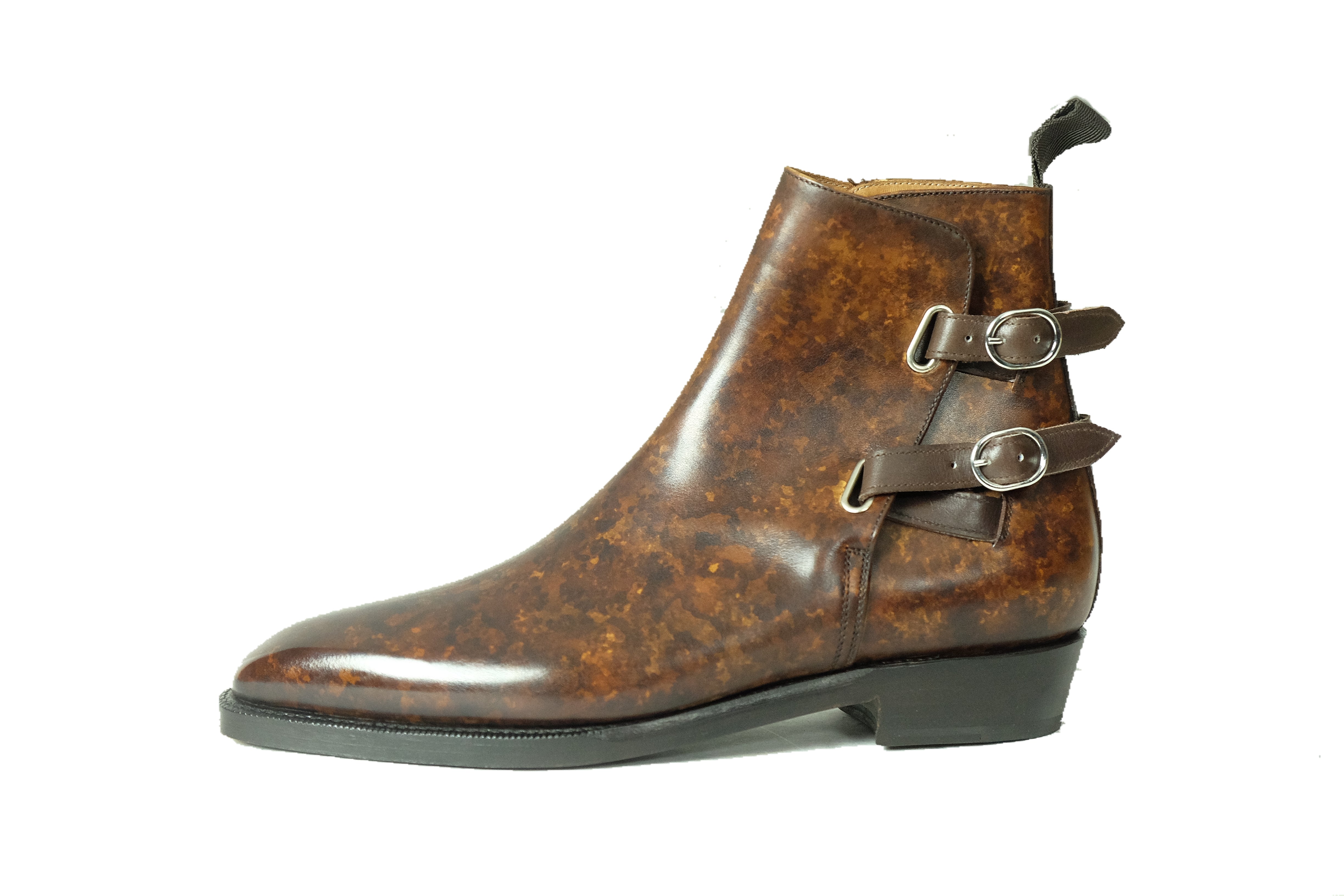 Genesee - Copper Marble Patina-Jodhpur Boots-J.FitzPatrick Footwear
