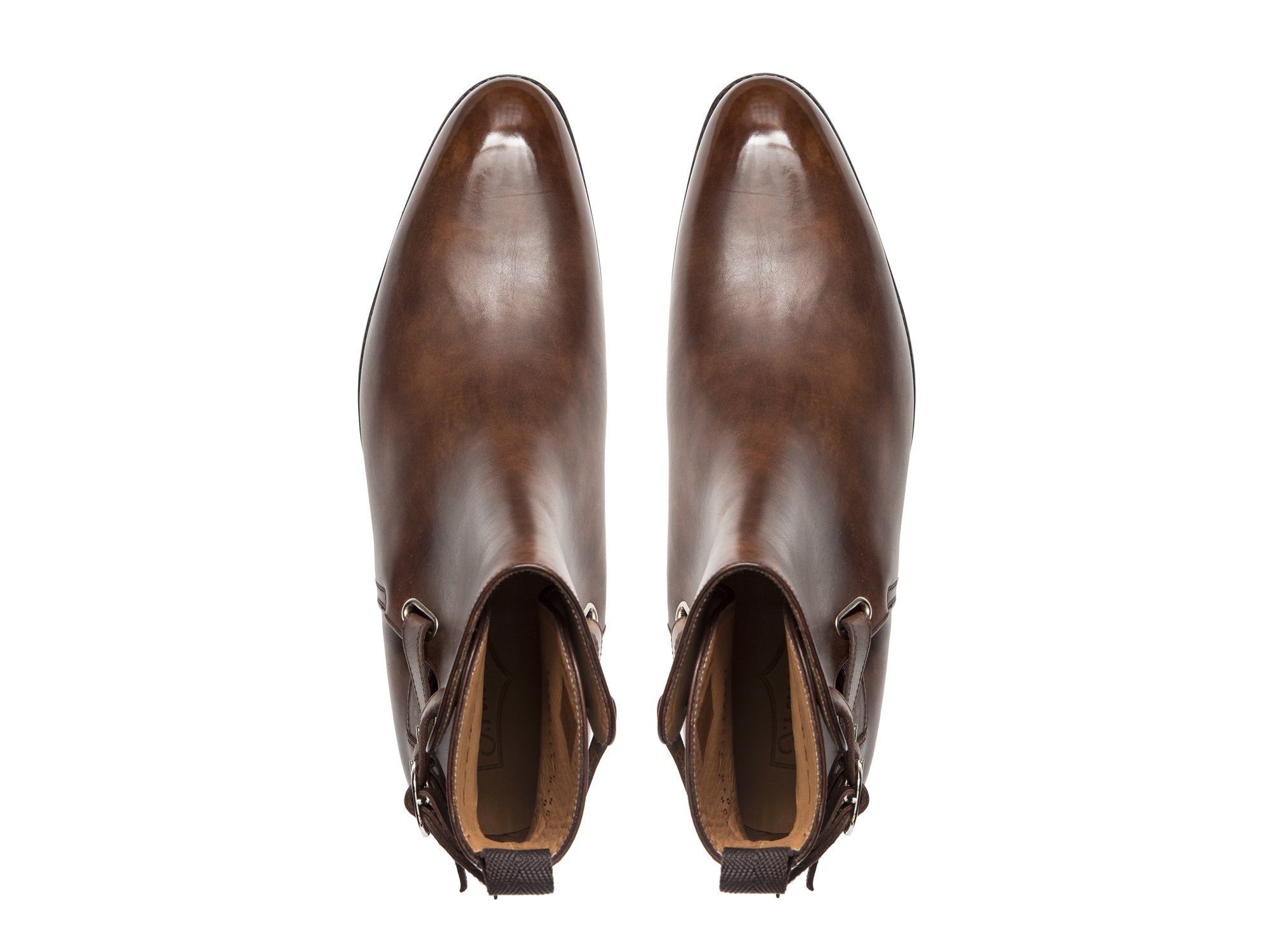 Genesee - MTO - Copper Museum Calf - NGT Last - Double Leather Sole-Made To Order Jodhpur Boots-J.FitzPatrick Footwear