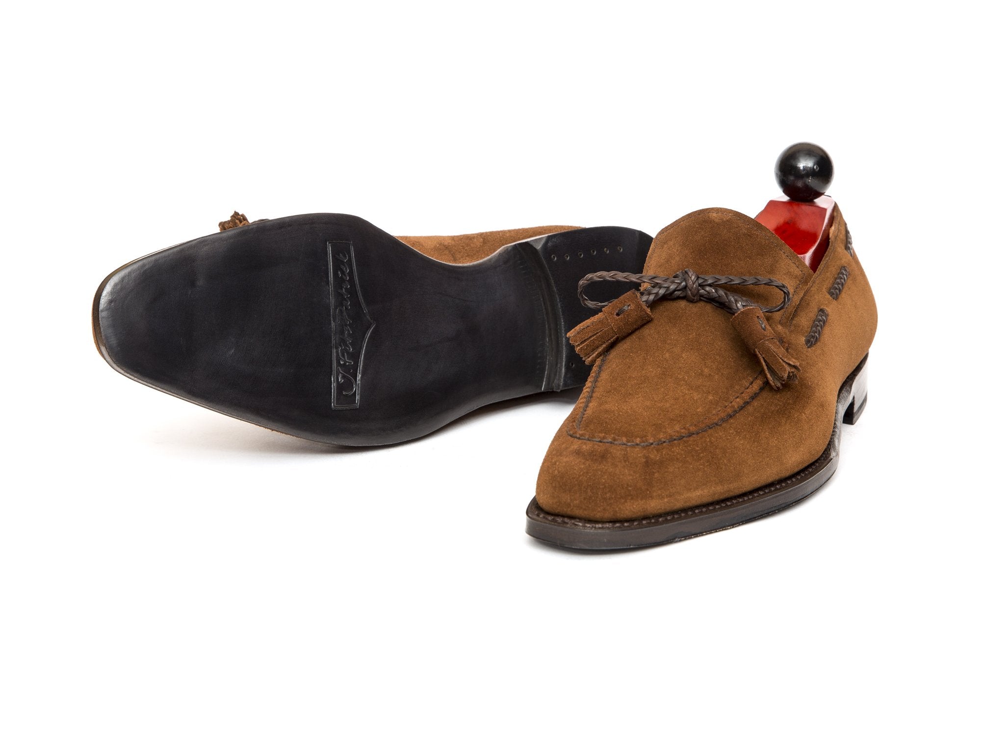 Issaquah - MTO - Snuff Suede - LPB Last - Single Leather Sole-Made To Order Tassel Loafer-J.FitzPatrick Footwear