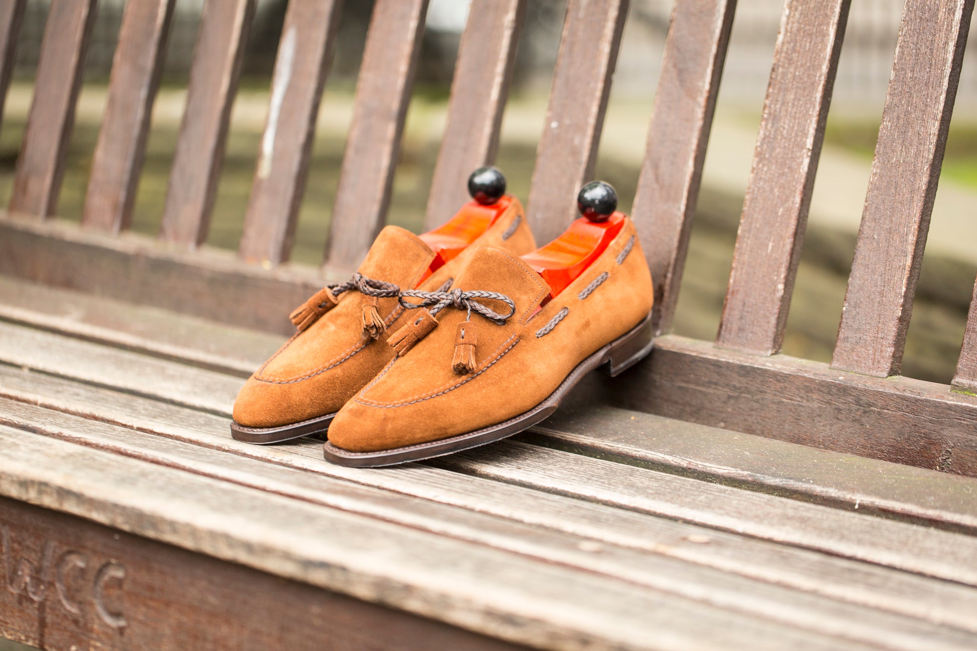 Issaquah - MTO - Snuff Suede - LPB Last - Single Leather Sole-Made To Order Tassel Loafer-J.FitzPatrick Footwear
