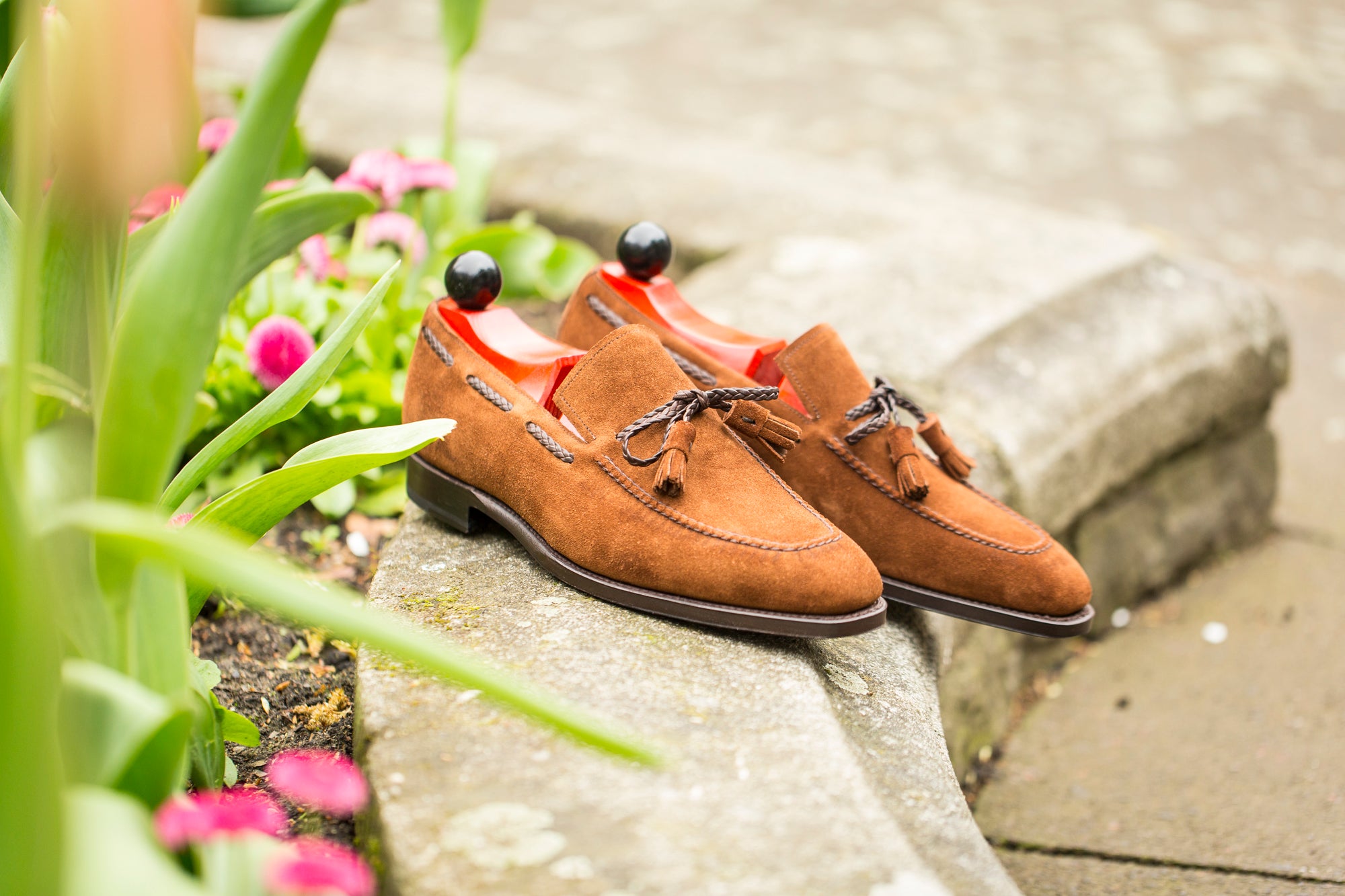 Issaquah - MTO - Snuff Suede - LPB Last - Single Leather Sole-Made To Order Tassel Loafer-J.FitzPatrick Footwear