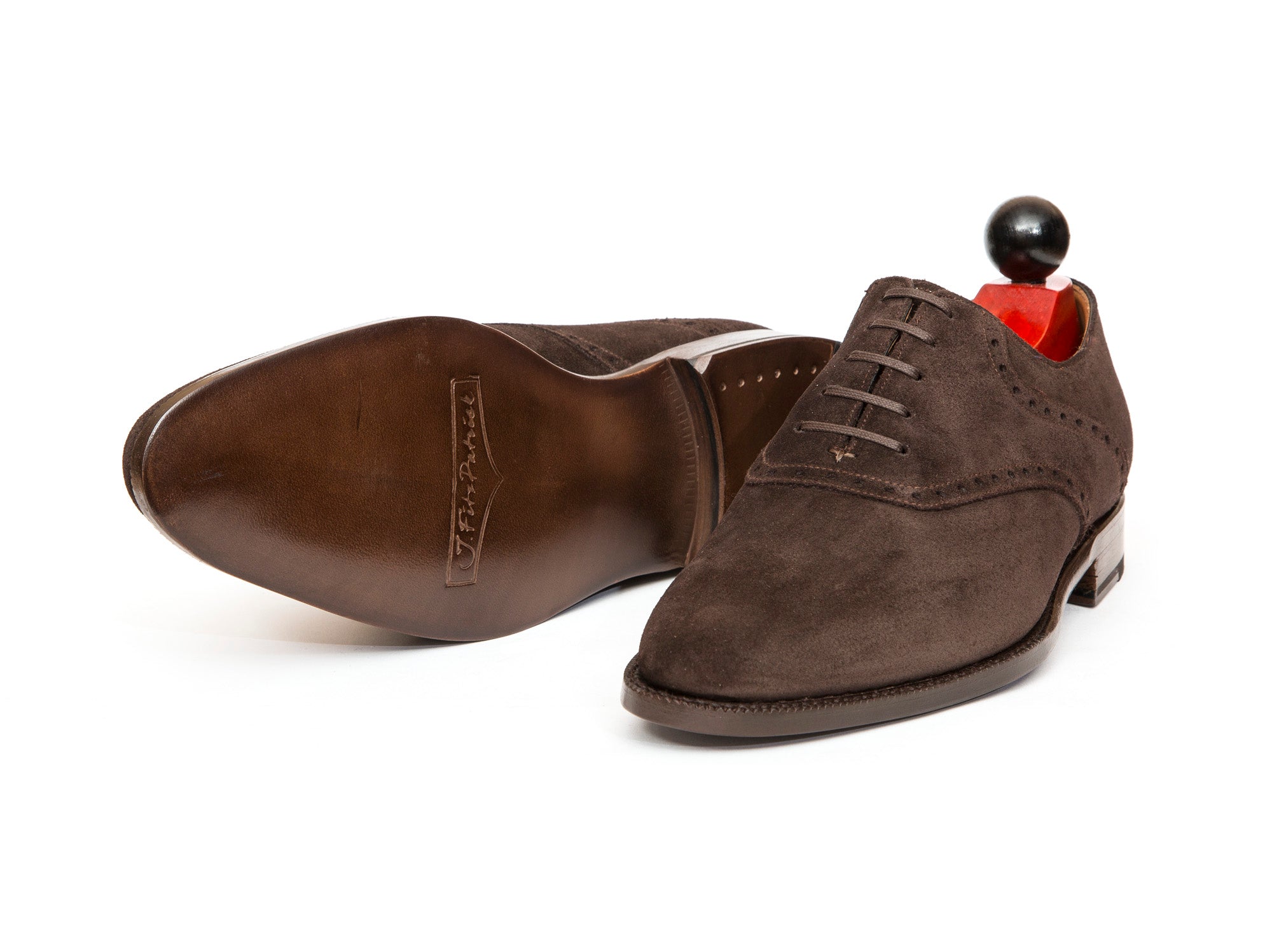 Stefano - MTO - Bitter Chocolate Suede - JKF Last - Single Leather Sole