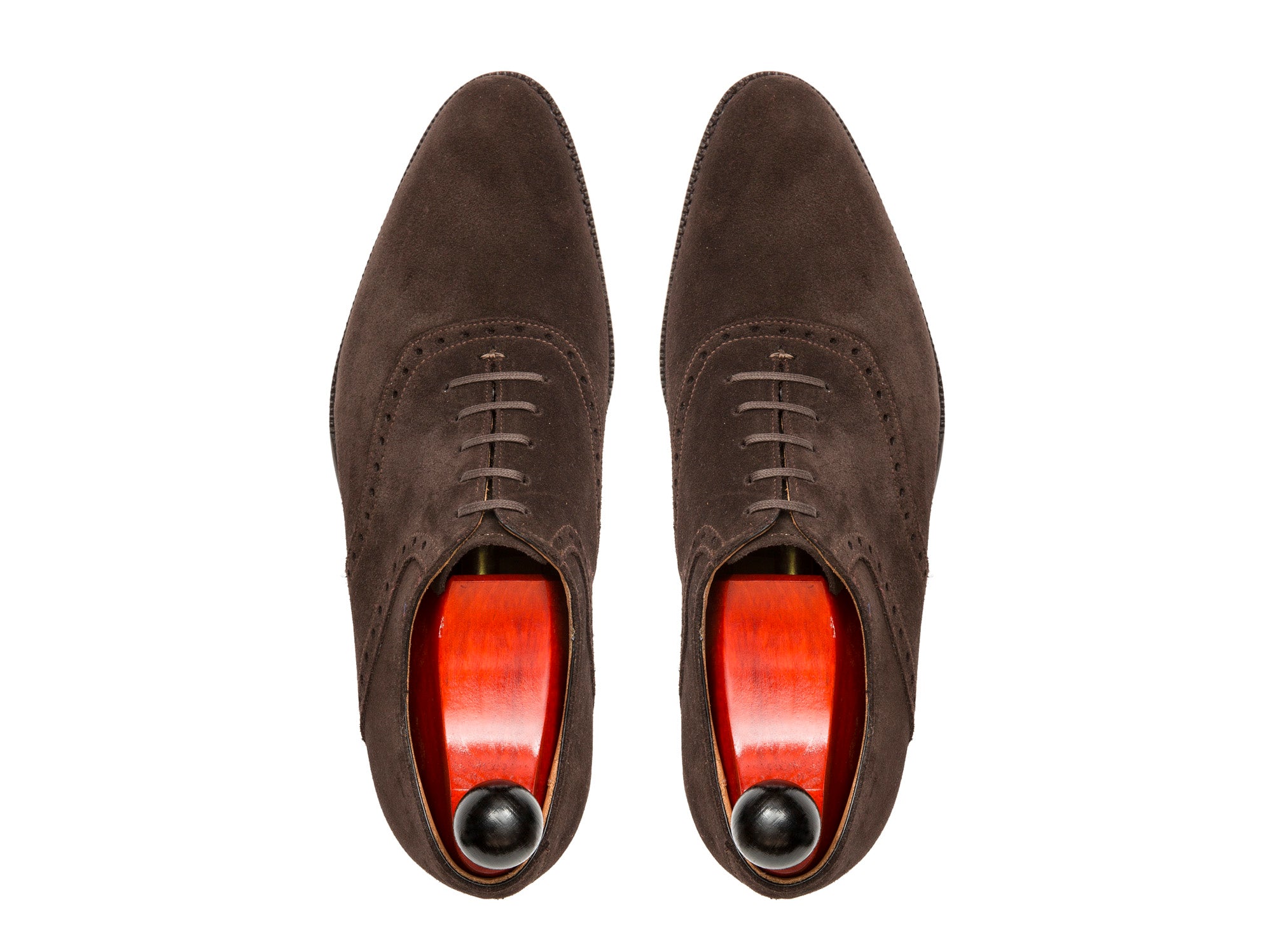 Stefano - MTO - Bitter Chocolate Suede - JKF Last - Single Leather Sole