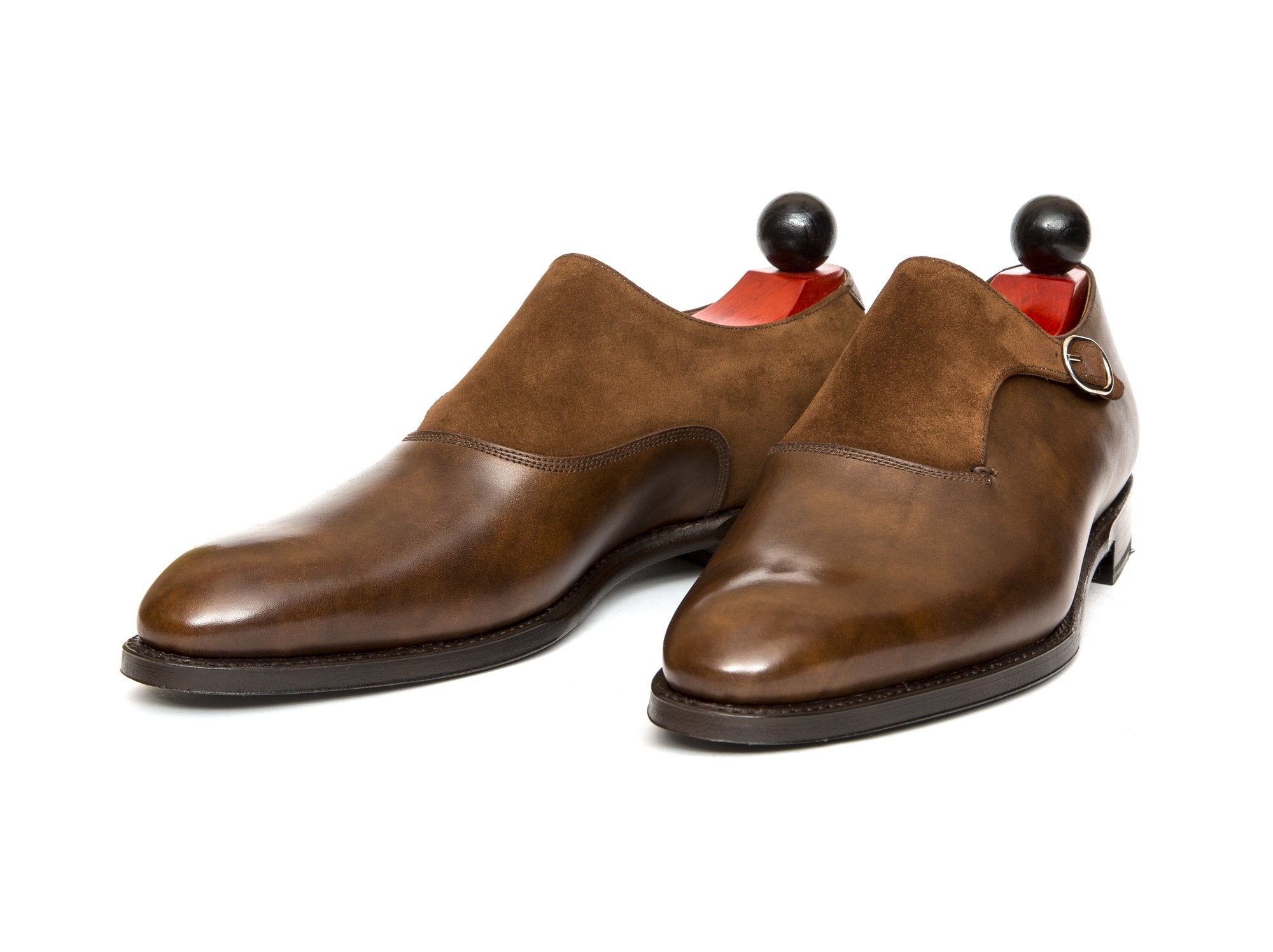 J.FitzPatrick Footwear - Madrona - Copper Museum Calf / Snuff Suede - NGT Last