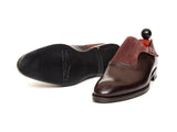 J.FitzPatrick Footwear - Madrona - Plum Museum Calf / Burgundy Suede - NGT Last