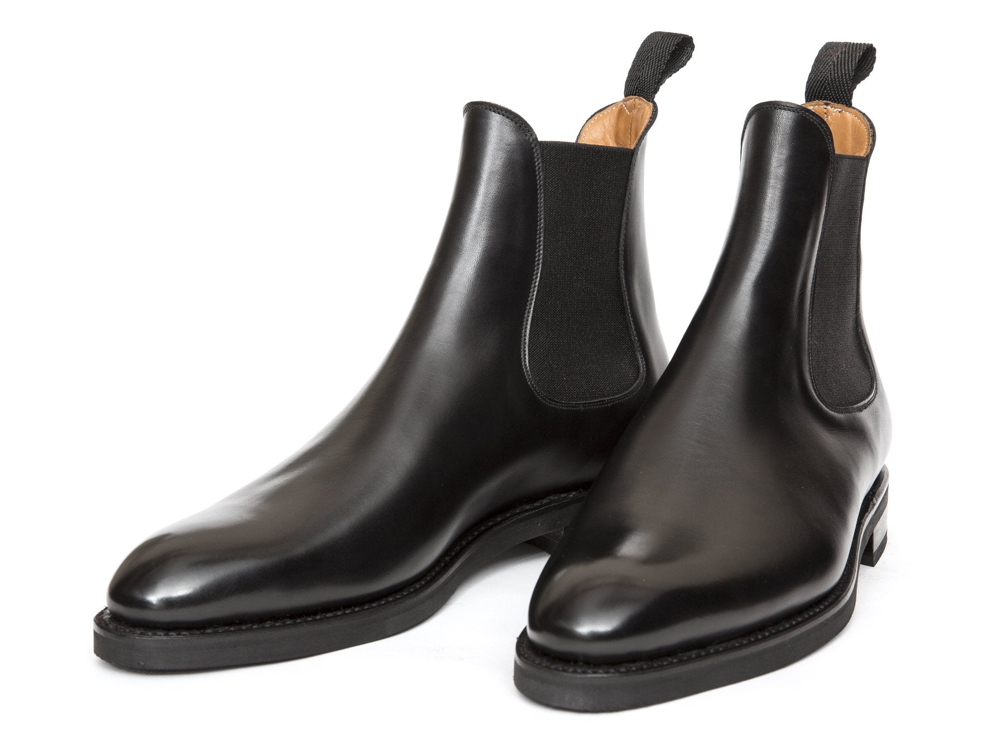 J.FitzPatrick Footwear - Alki - Black Calf- NGT Last- Double Leather Sole
