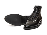 J.FitzPatrick Footwear - Snoqualmie - Black Calf - City Rubber Sole - TMG Last