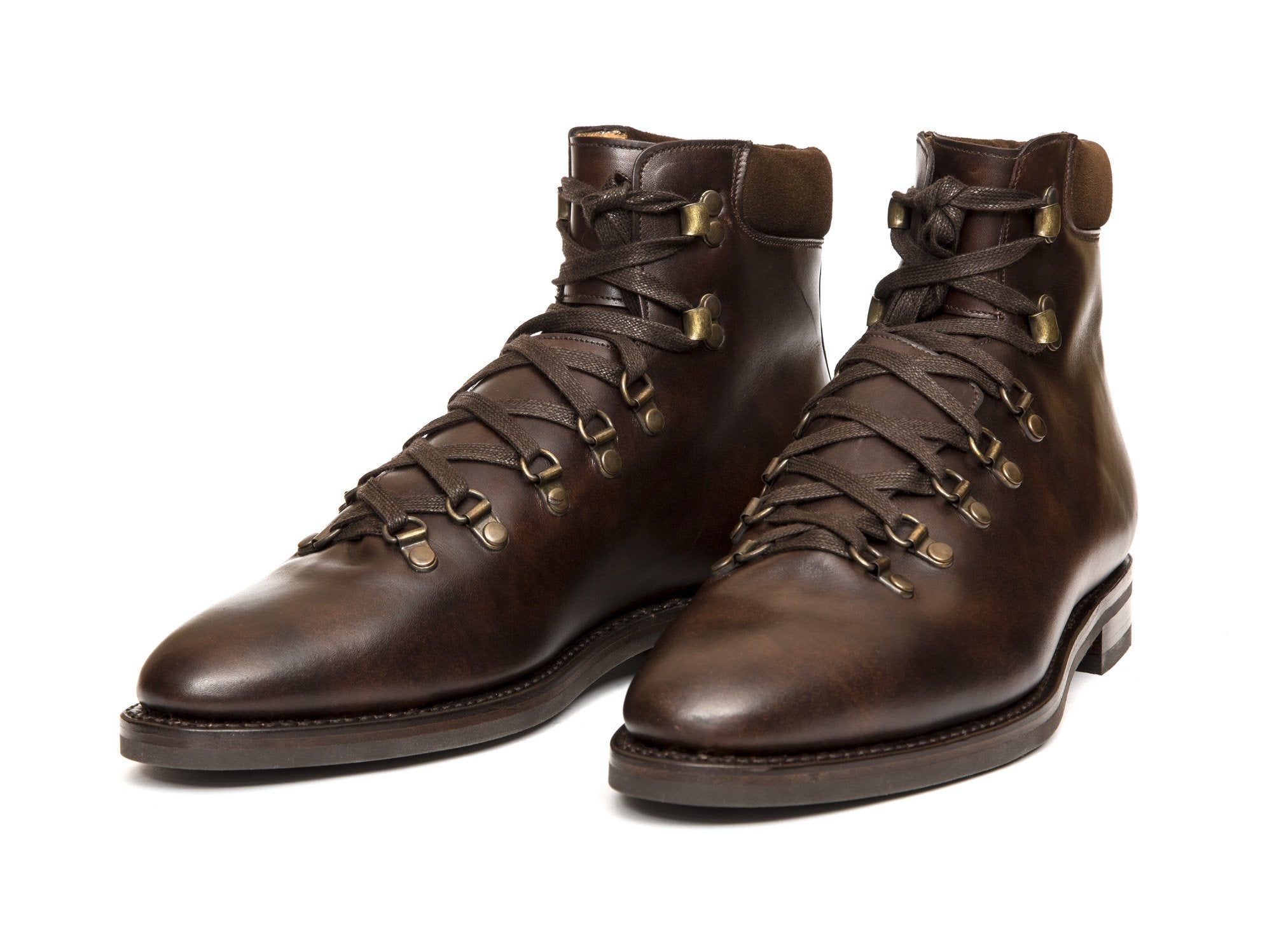 J.FitzPatrick Footwear - Snoqualmie - Dark Brown Museum Calf - City Rubber Sole - TMG Last