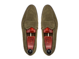 J.FitzPatrick Footwear - Hawthorne - Olive Suede - TMG Last - Double Leather Sole