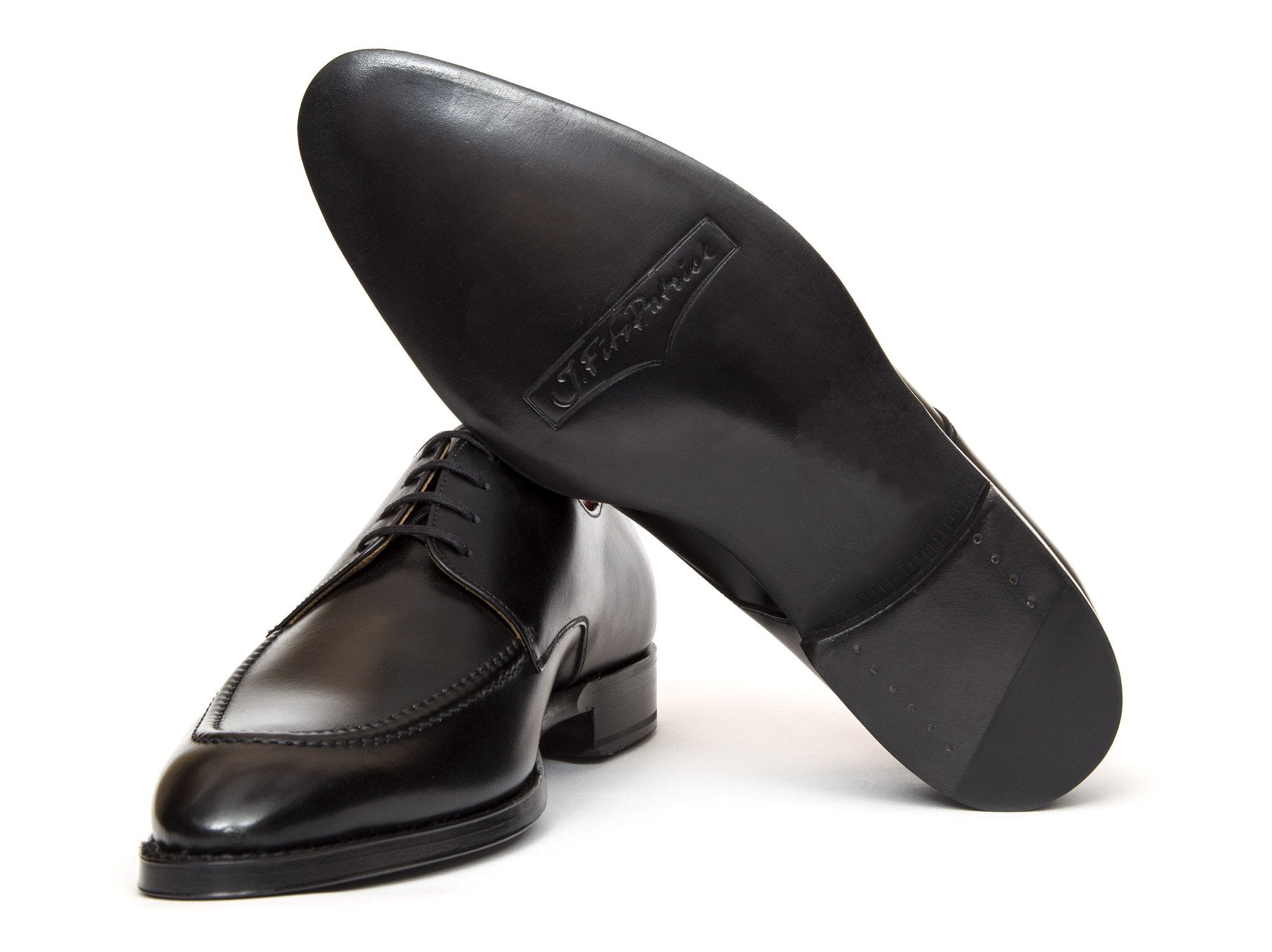 J.FitzPatrick Footwear - Lynwood - Black Calf - SEA Last