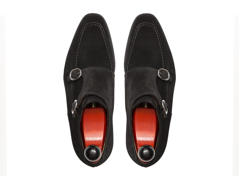 J.FitzPatrick Footwear - Montlake - Black Suede - LPB Last