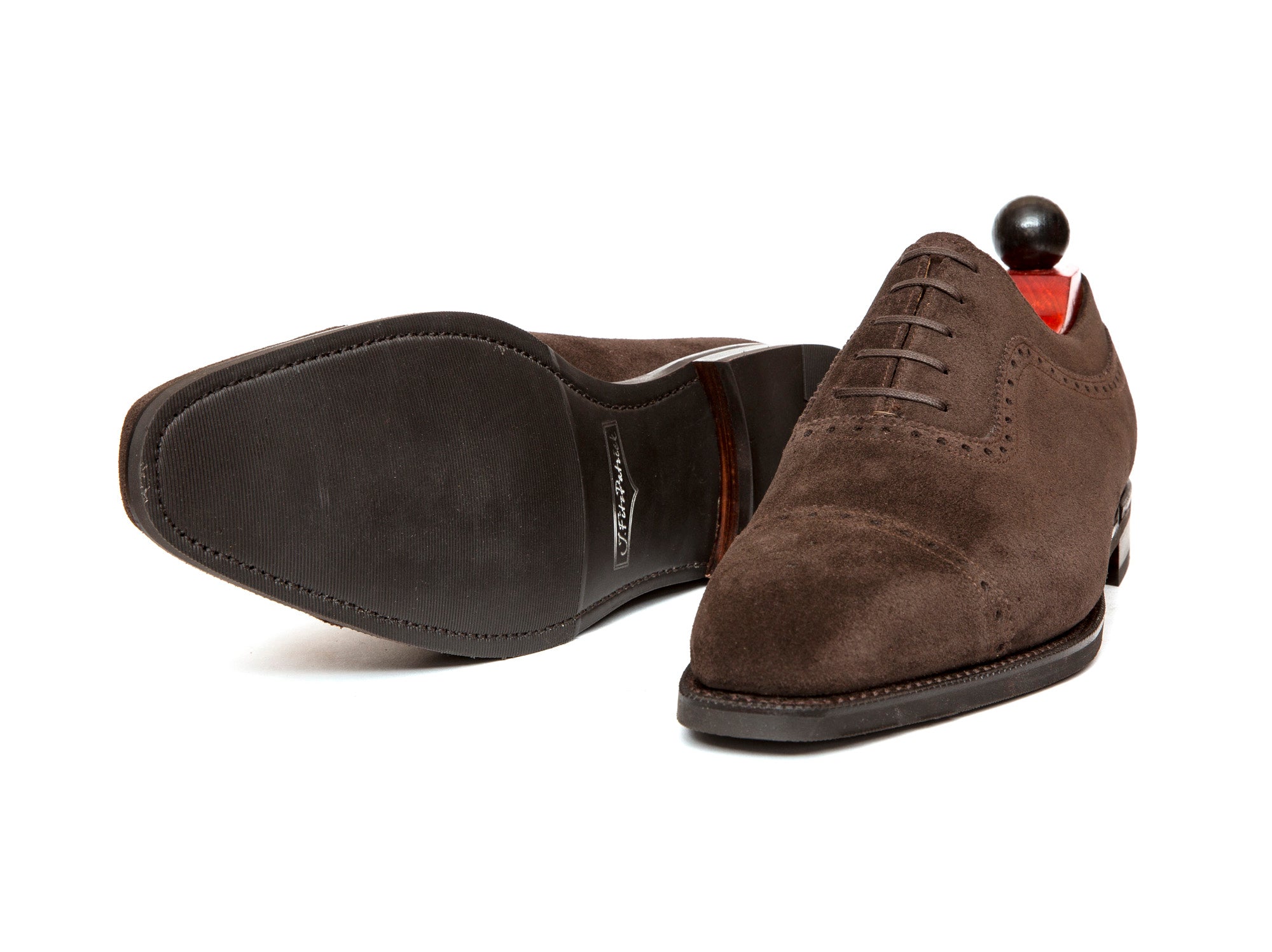 Riviera - MTO - Bitter Chocolate Suede - MGF Last - City Rubber Sole