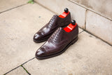 McClure - MTO - Plum Museum Calf - NGT Last - Double Leather Sole