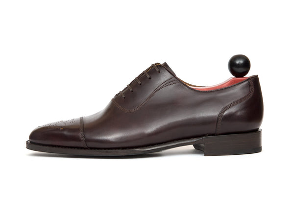 J.FitzPatrick Footwear - Auburn - Plum Museum Calf - LPB Last