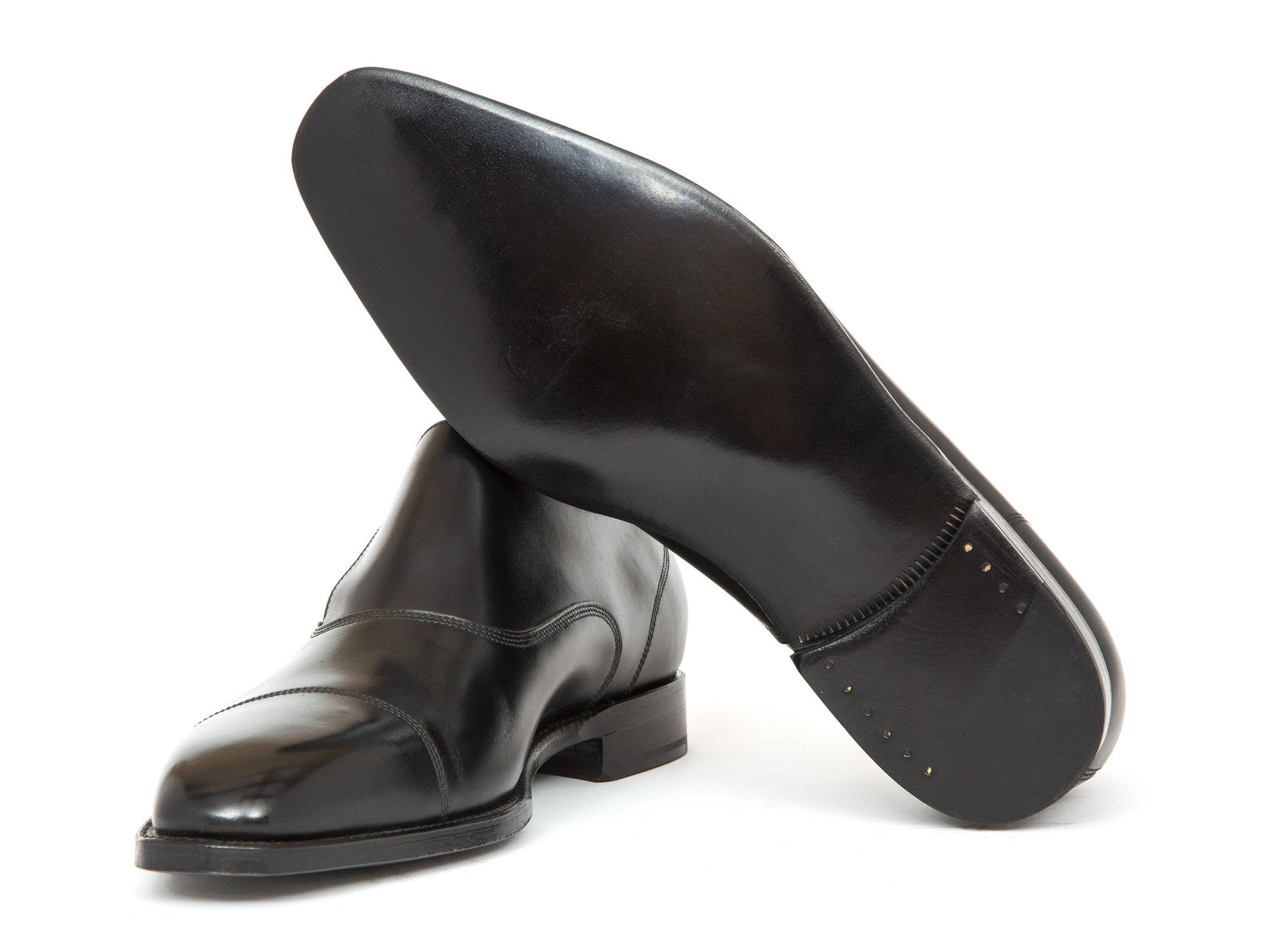 J.FitzPatrick Footwear - Fauntleroy - Black Calf - LPB Last