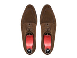 J.FitzPatrick Footwear - Lynwood - Dark Brown Suede - TMG Last - City Rubber Sole