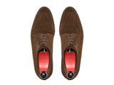 J.FitzPatrick Footwear - Lynwood - Dark Brown Suede - TMG Last - City Rubber Sole