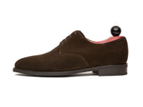 J.FitzPatrick Footwear - Renton - Dark Brown Suede - TMG Last - City Rubber Sole