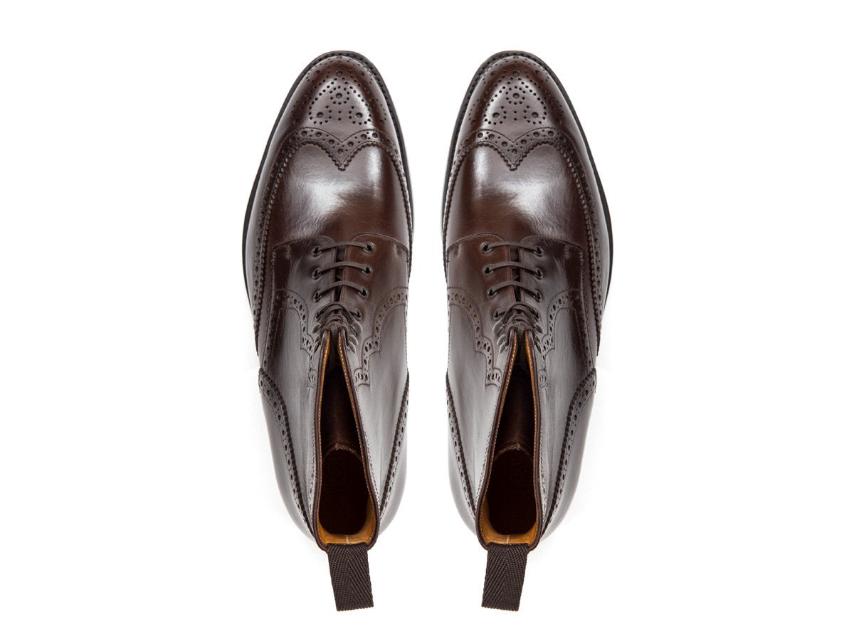 J.FitzPatrick Footwear - Holman - Dark Brown Chromexcel - TMG Last - Double Leather Sole