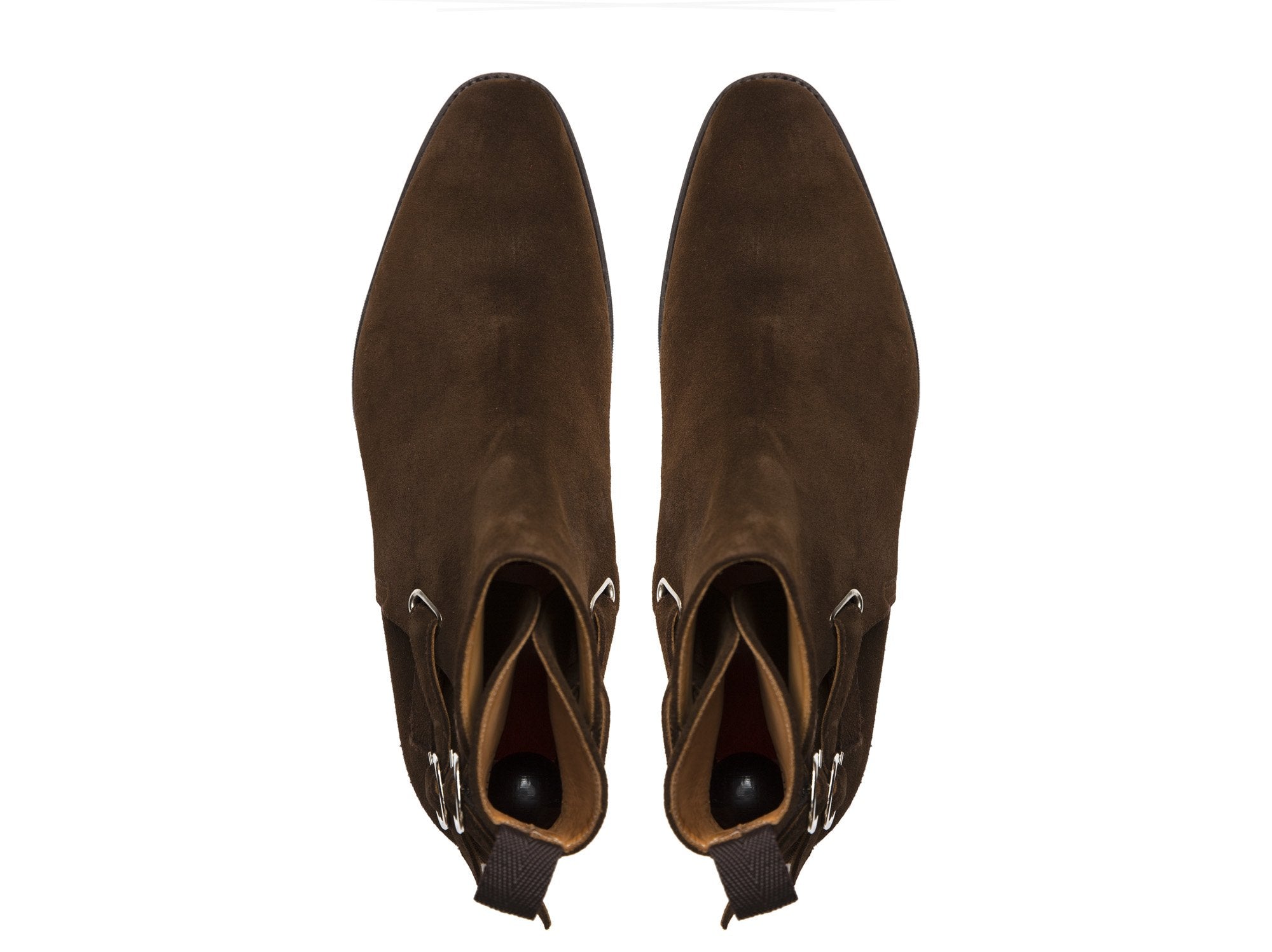 J.FitzPatrick Footwear - Genesee - Dark Brown Suede - LPB Last - City Rubber Sole